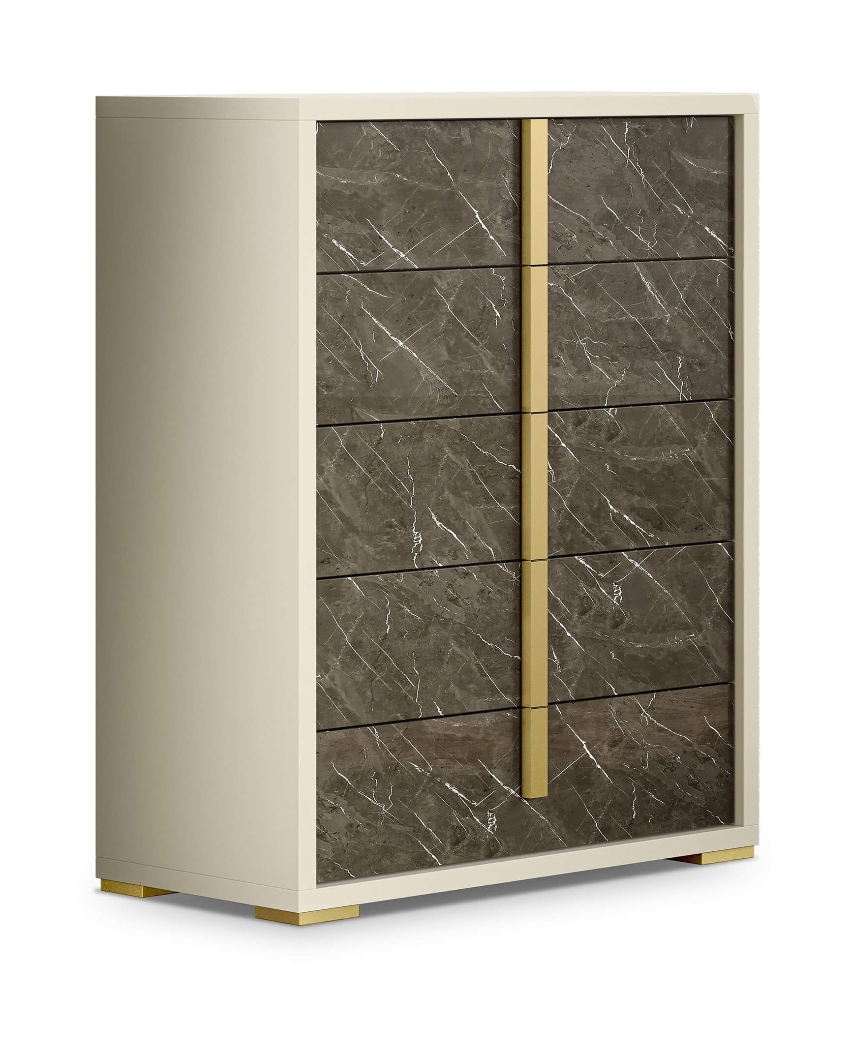 J&M Furniture Travertine Chest