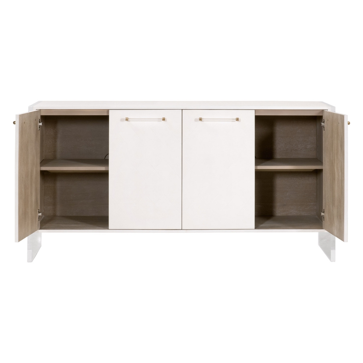 Sonia Shagreen Media Sideboard w/4 Doors