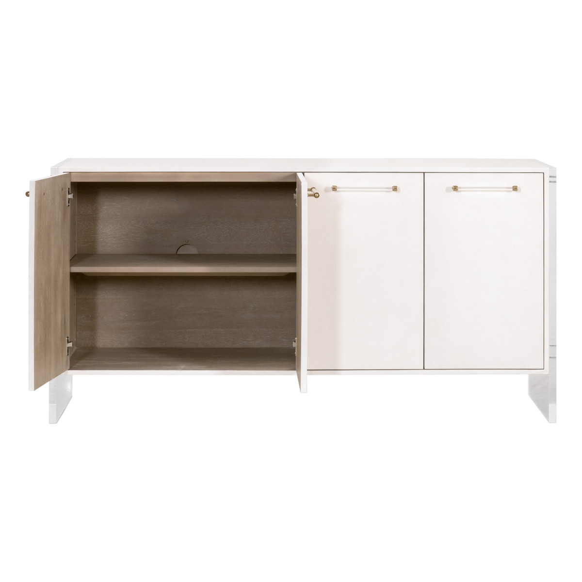 Sonia Shagreen Media Sideboard w/4 Doors