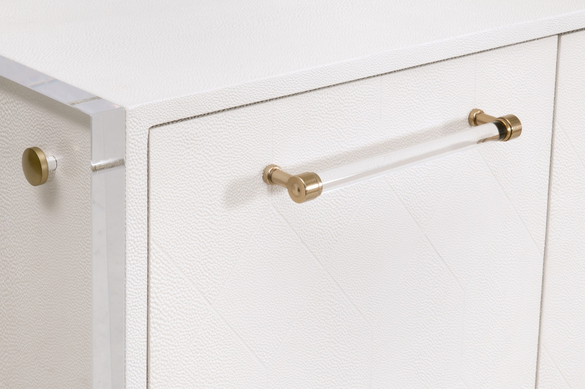 Sonia Shagreen Media Sideboard w/4 Doors