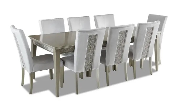 Sophia Wood Extendable Dining Room Set
