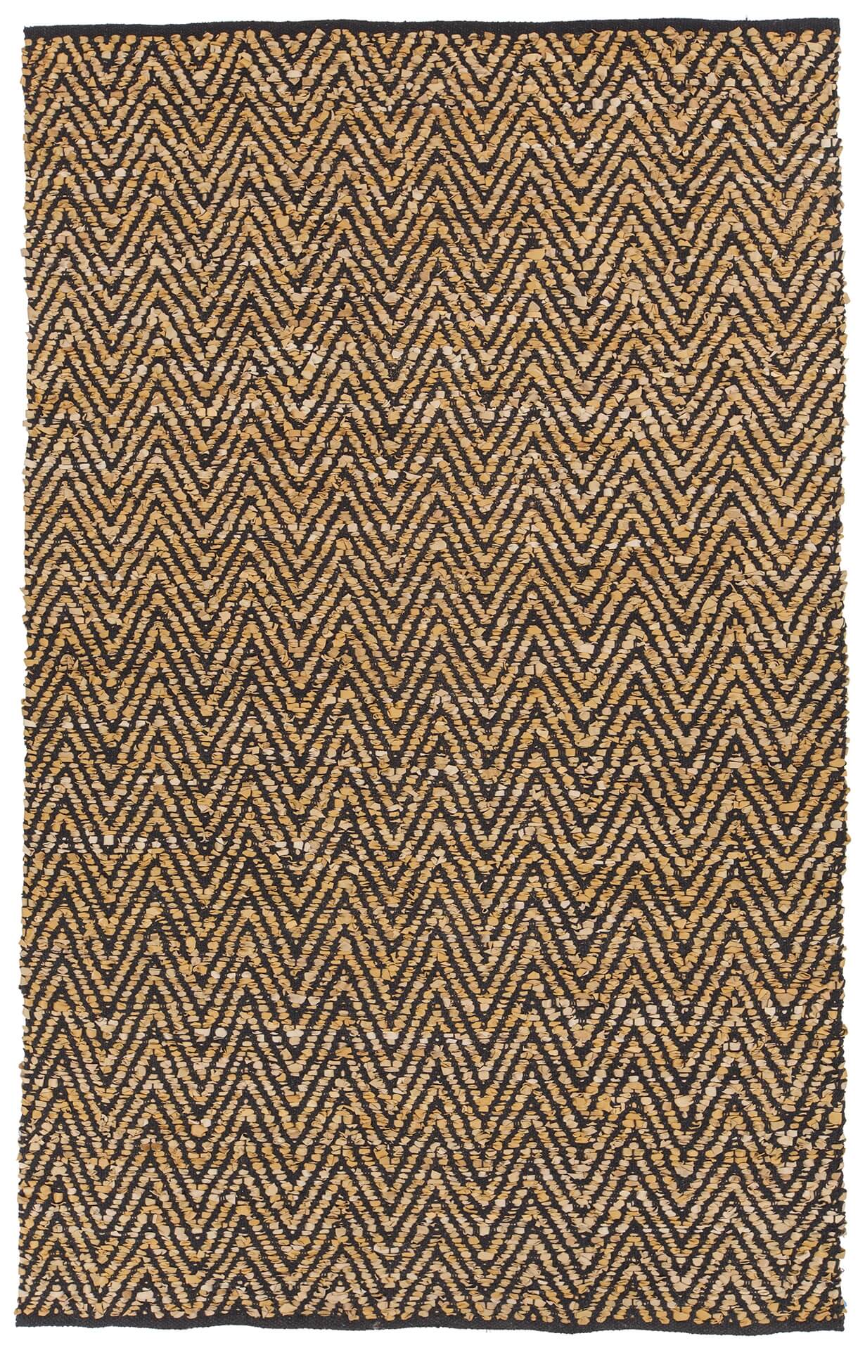 Sora Leather Rectangular Handmade Rug