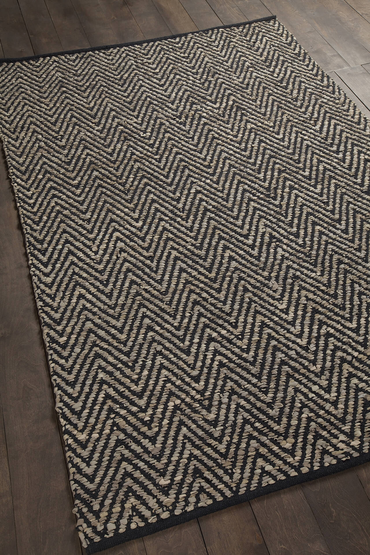 Sora Leather Rectangular Handmade Rug