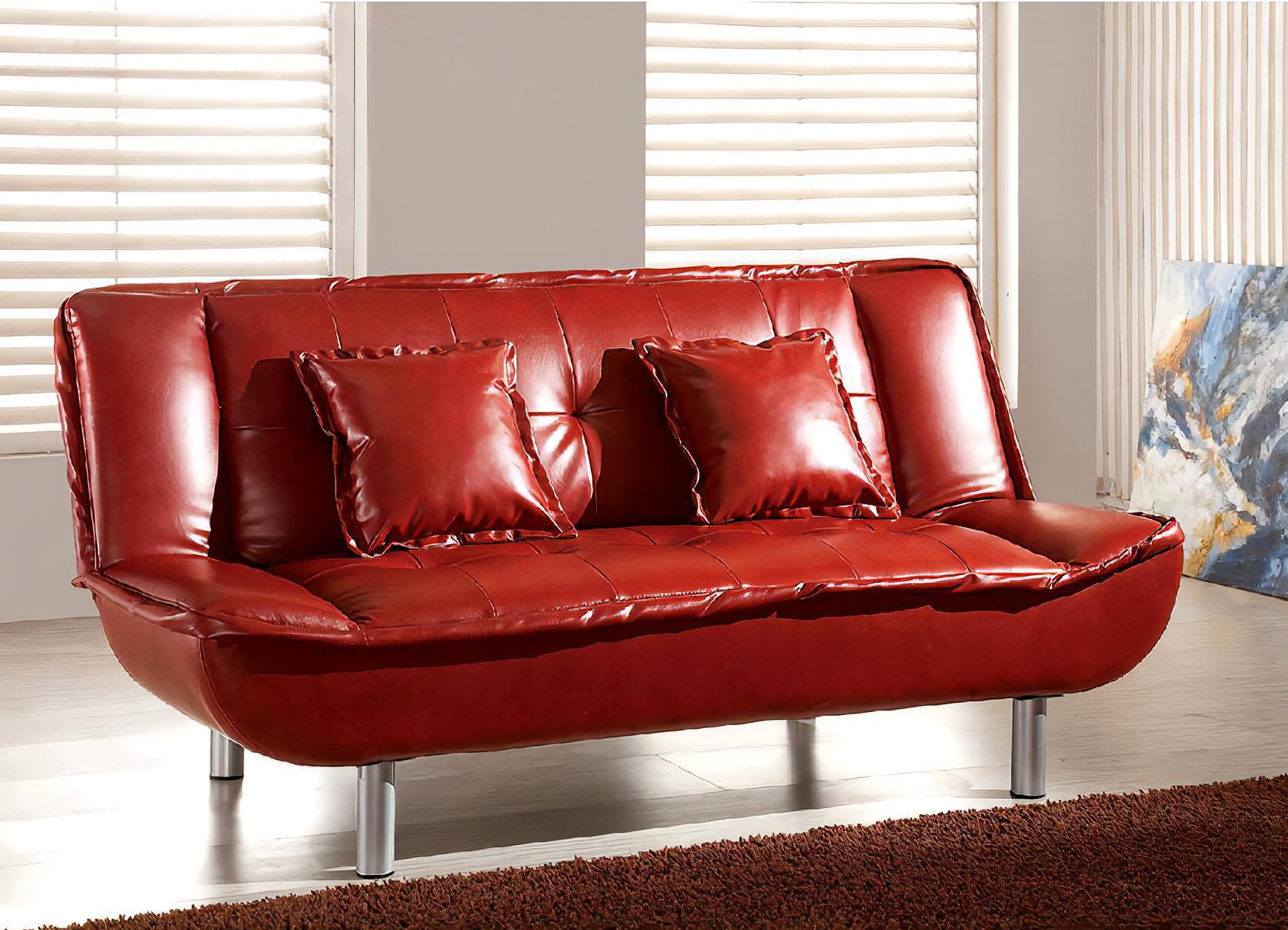 SP 300 Leatherette Sofa Bed