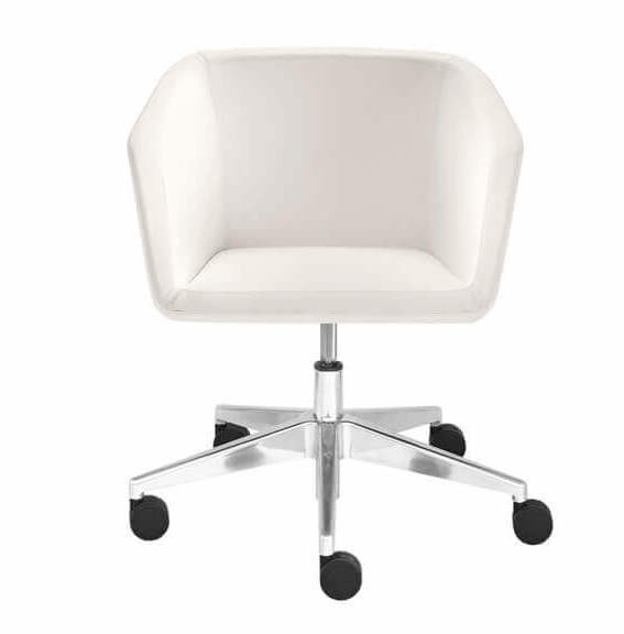 Meg Armchair, 5-star Base w/Castors
