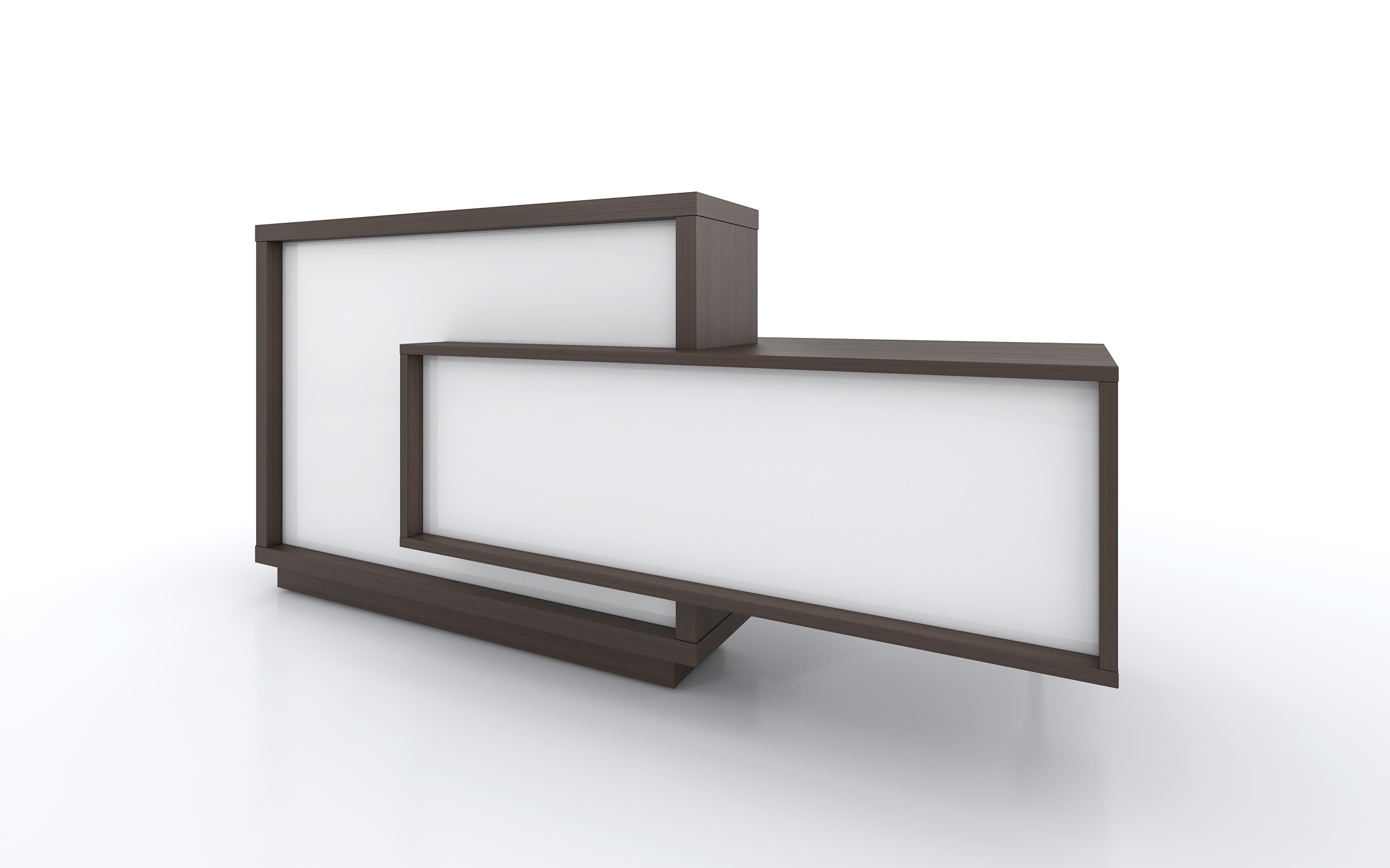 FORO Reception Desk, Right Facing Counter, ADA Compliance