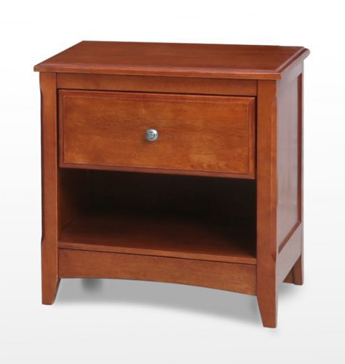 Secrets 2 Wood Nightstand w/1 Drawer