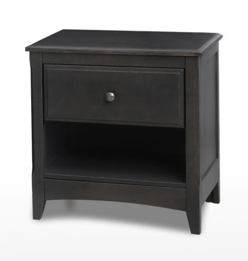 Secrets 2 Wood Nightstand w/1 Drawer