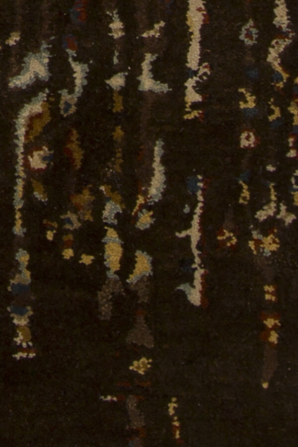 Spring Wool Rectangular Handmade Rug, 5' x 7'6"