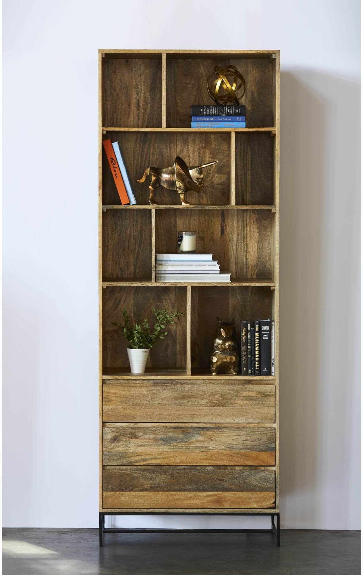 Colvin Shelf w/Drawers