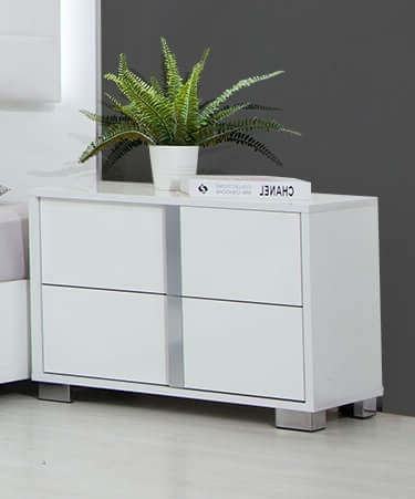 Roma Glossy Right Nightstand