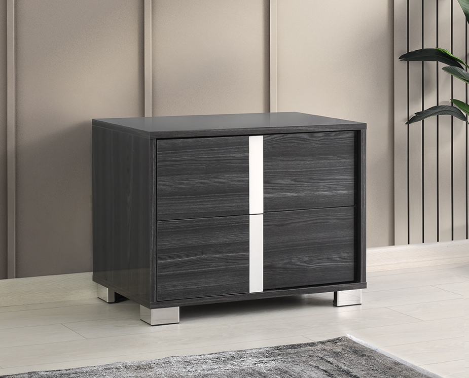Roma Glossy Left Nightstand