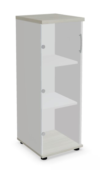 Standard Office Cabinet w/Glass Door & 3 Shelves