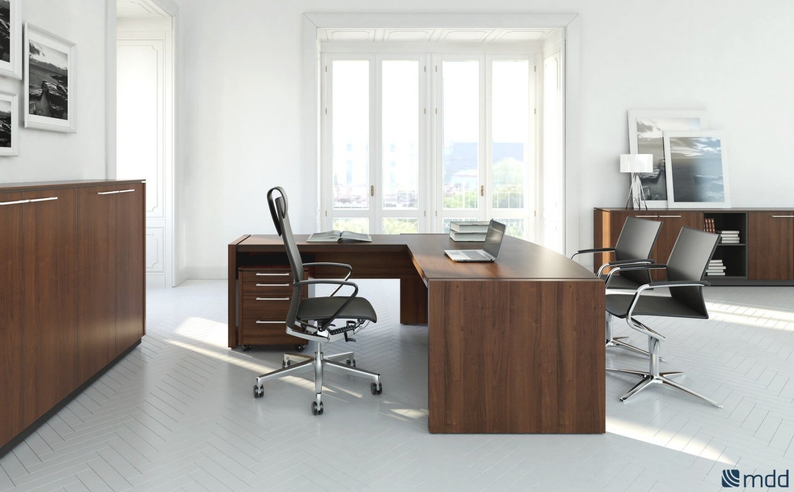 Straight Panel End Desk Office Furniture
