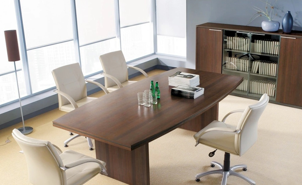 Status Office Cabinet w/Glass Doors & Shelves