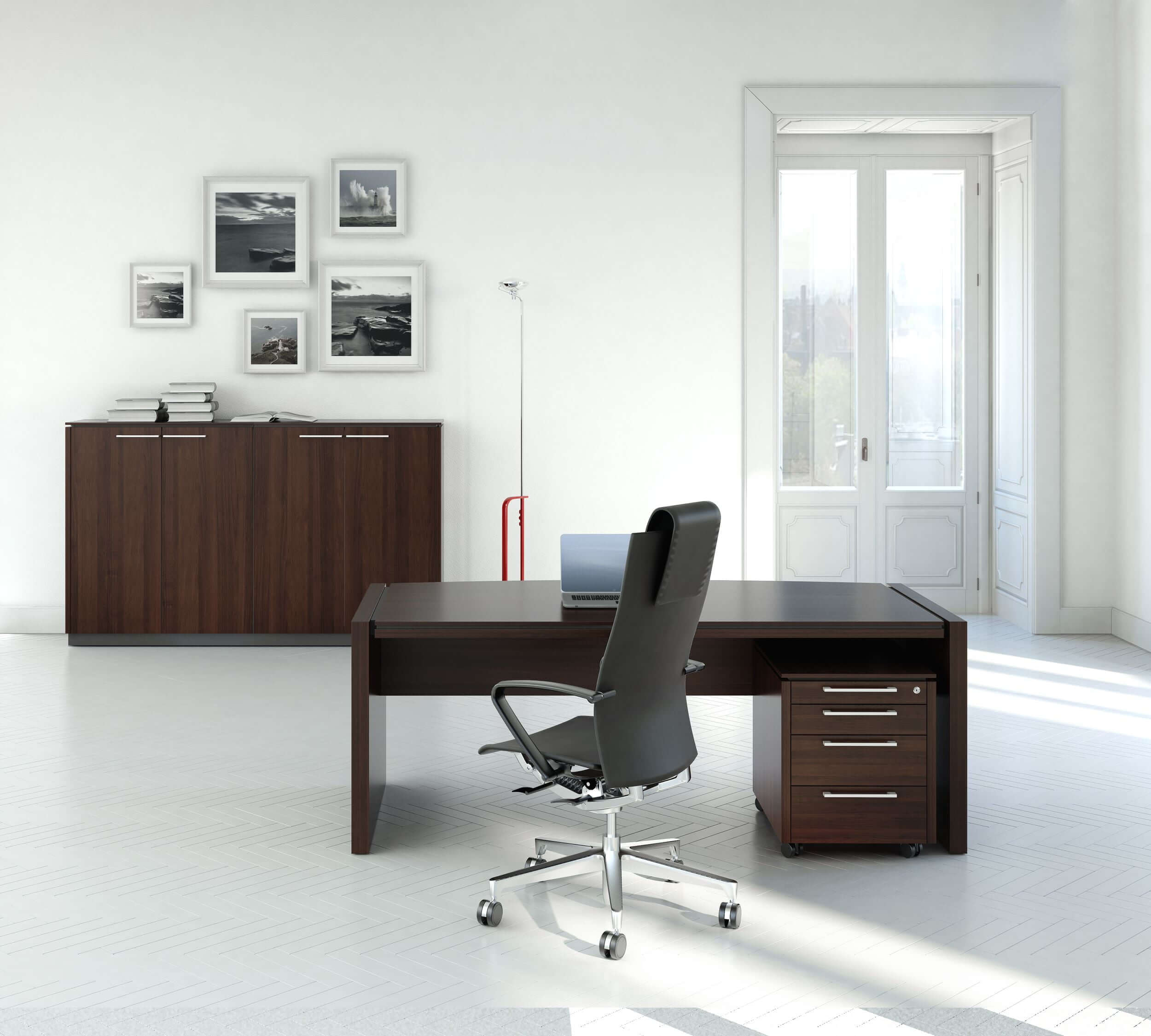 Status Office Executive Desk, W78.7" x D39.3"