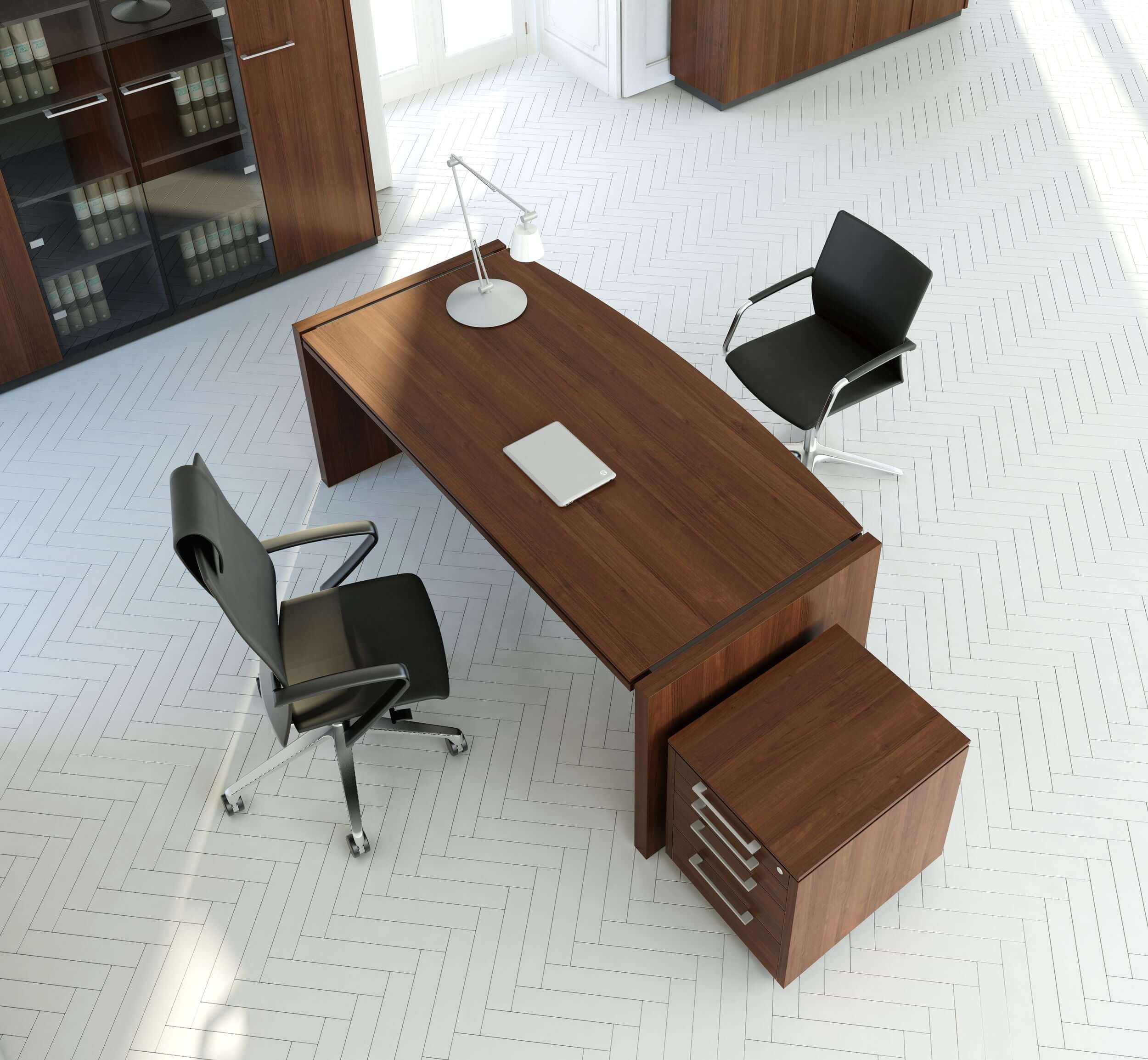 Status Office Executive Desk, W78.7" x D39.3"