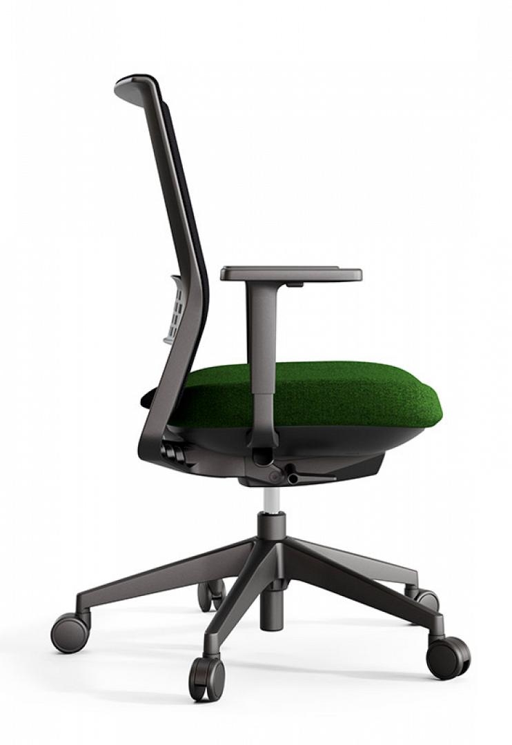 Stay Gaslift/Synchro Mesh Backrest Adjustable Swivel Office Chair w/2D Arms