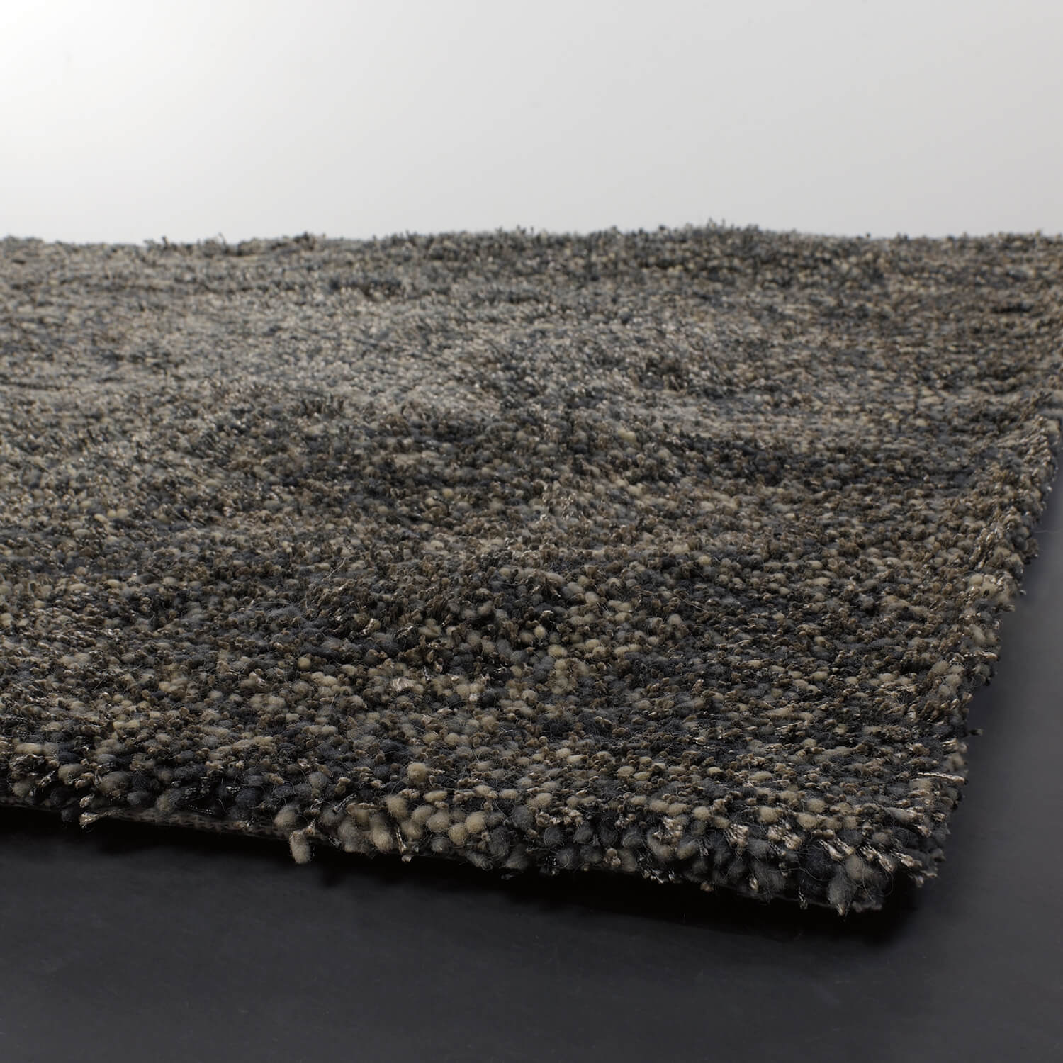 Sterling Wool/Polyester Rectangular Handmade Rug, 5' x 7'6"