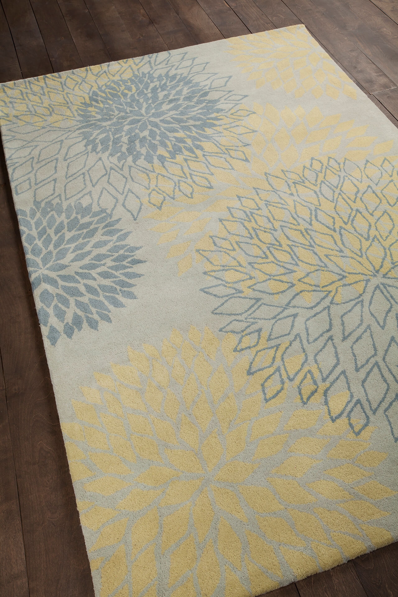Stella Wool Rectangular Hand-tufted Rug, 5' x 7'6"