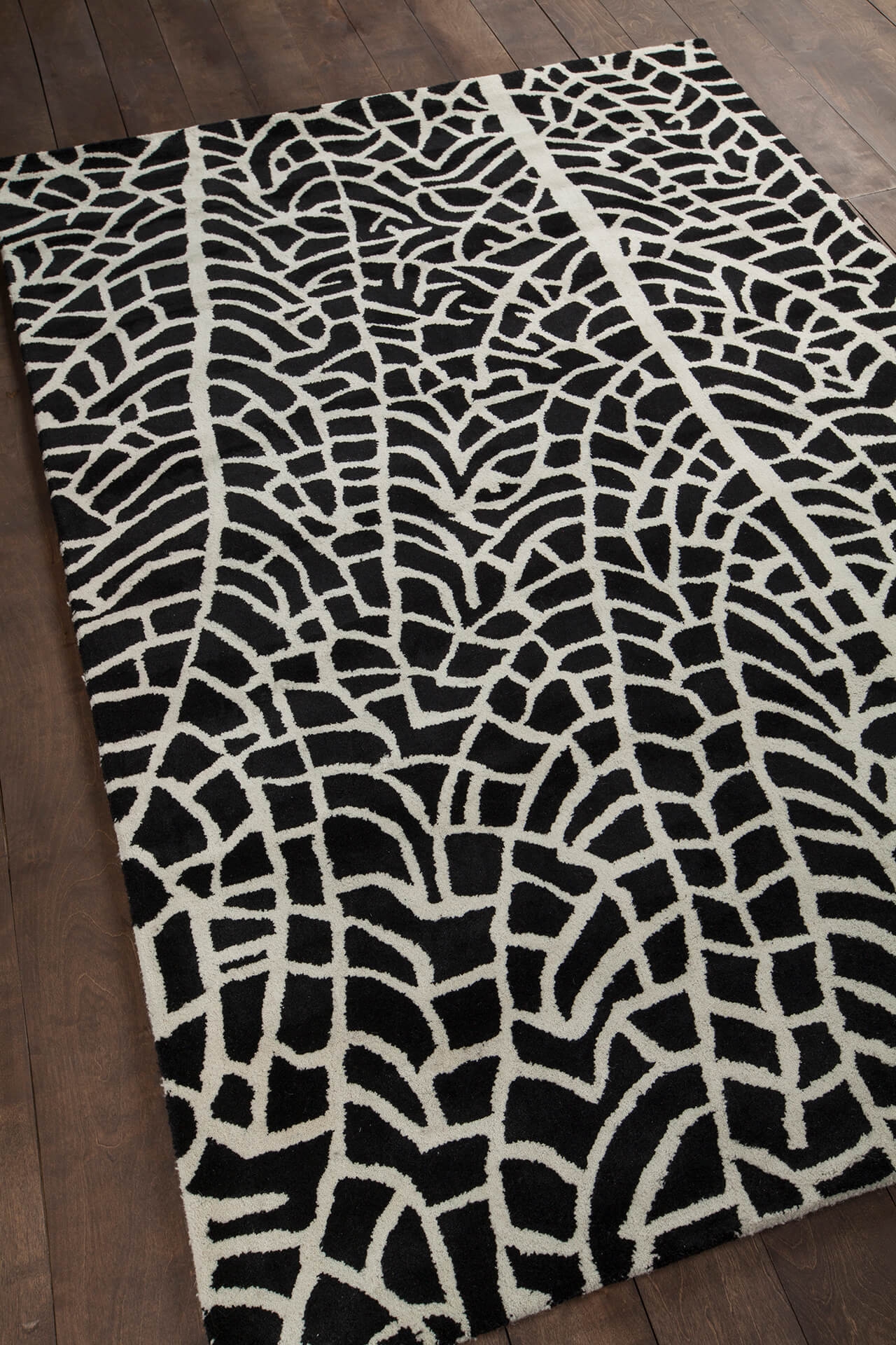 Stella Wool Rectangular Hand-tufted Rug, 5' x 7'6"