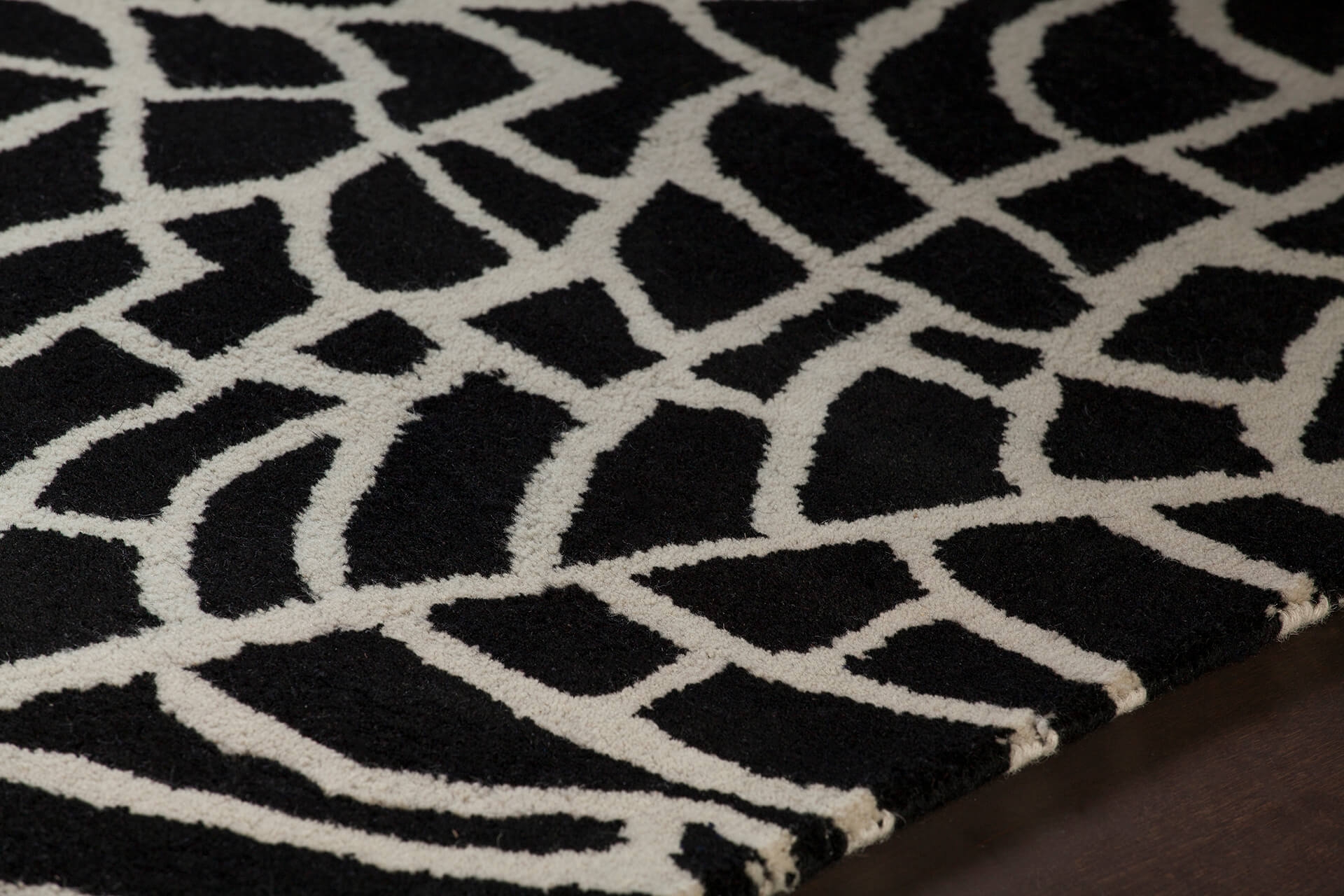 Stella Wool Rectangular Hand-tufted Rug, 5' x 7'6"