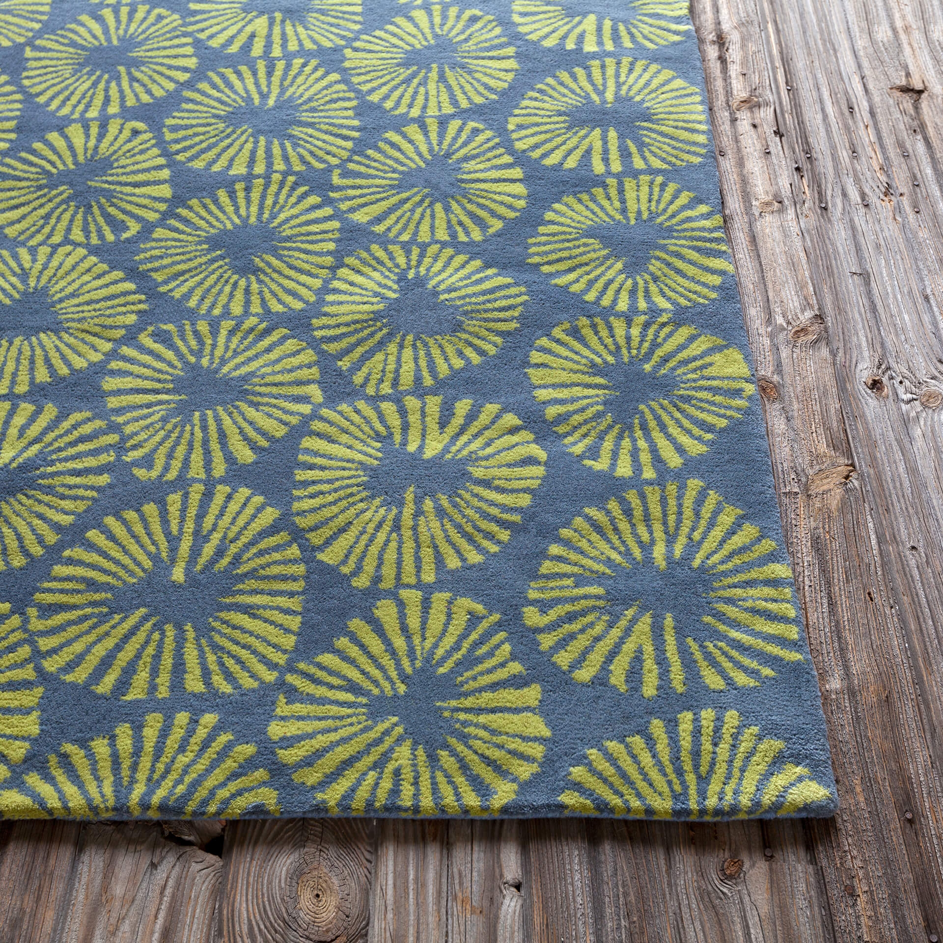 Stella Wool Rectangular Hand-tufted Rug, 5' x 7'6"