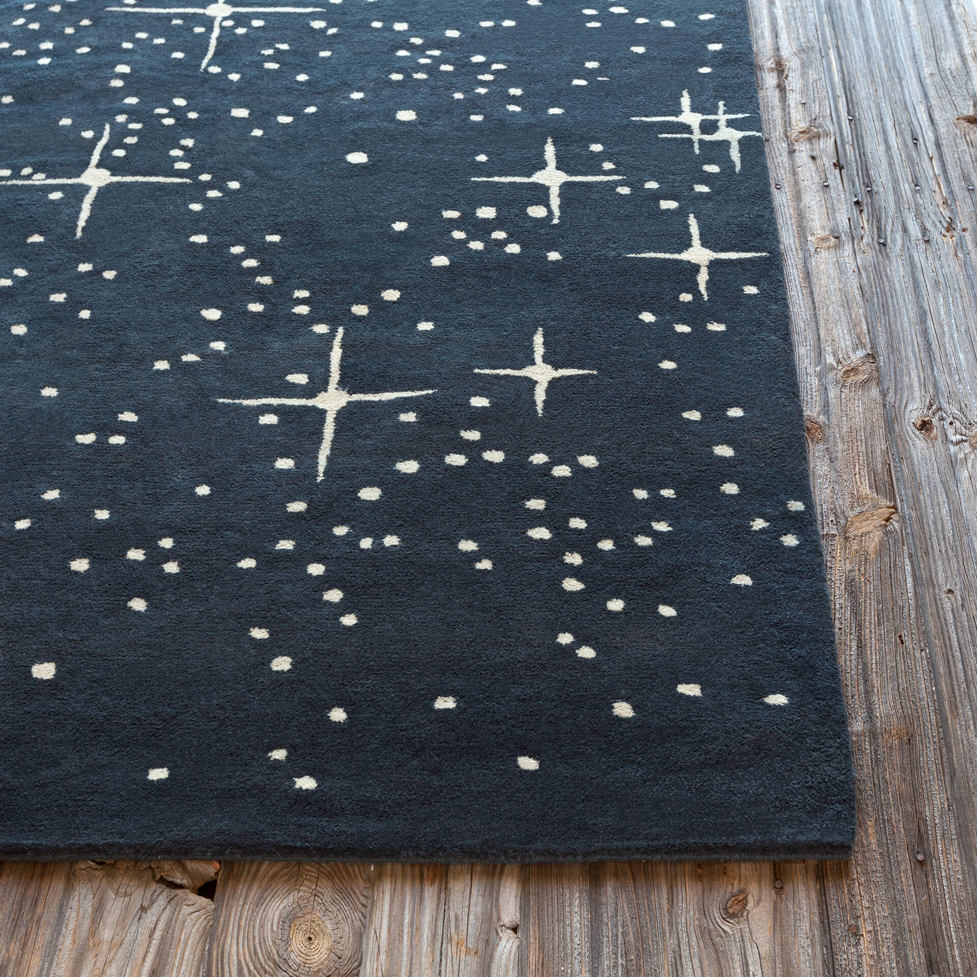 Stella Wool Rectangular Hand-tufted Rug, 5' x 7'6"