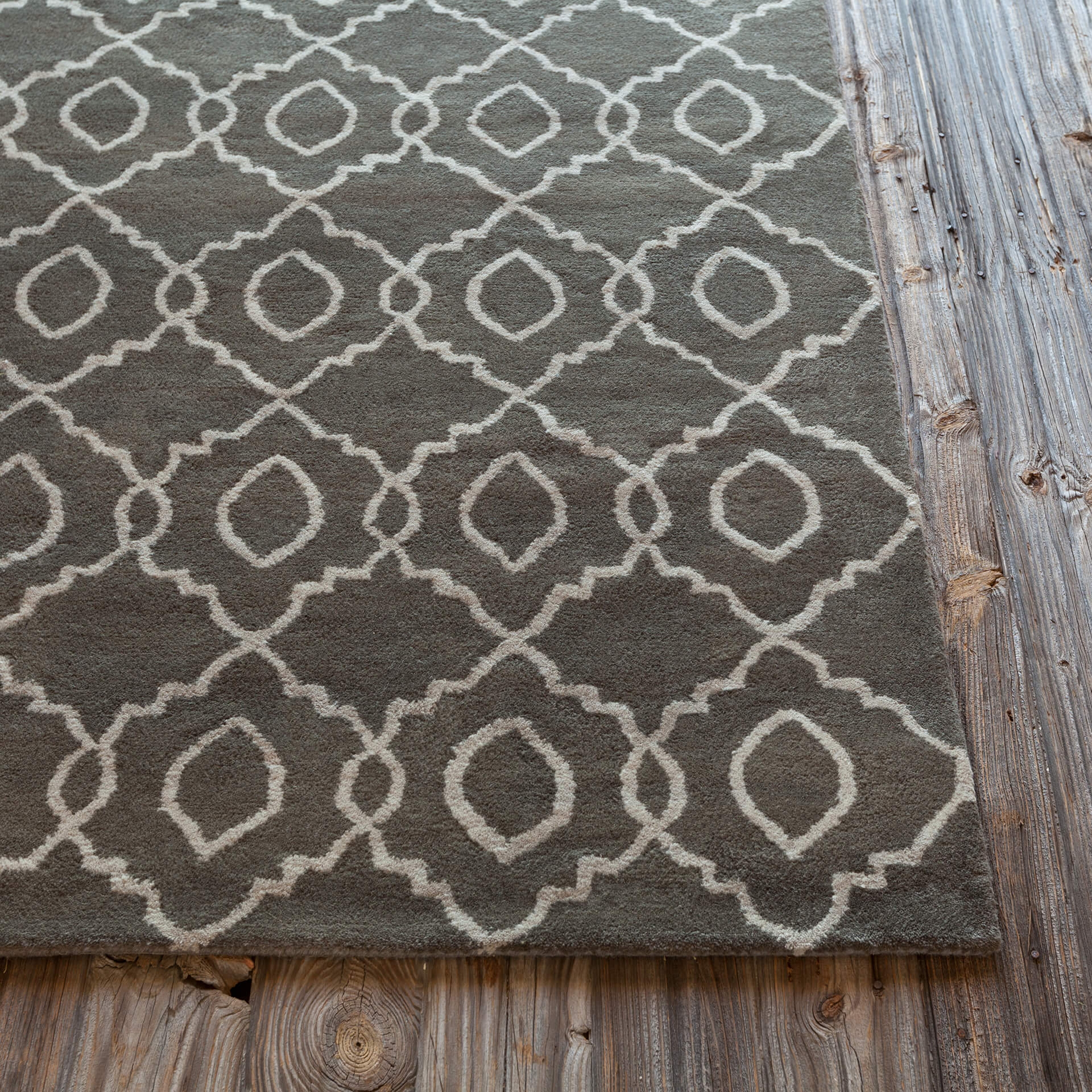 Stella Wool Rectangular Hand-tufted Rug, 5' x 7'6"