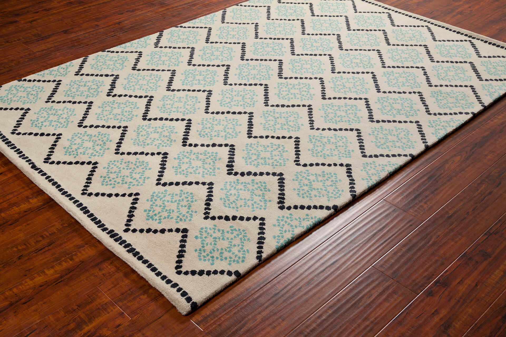 Stella Wool Rectangular Hand-tufted Rug, 5' x 7'6"