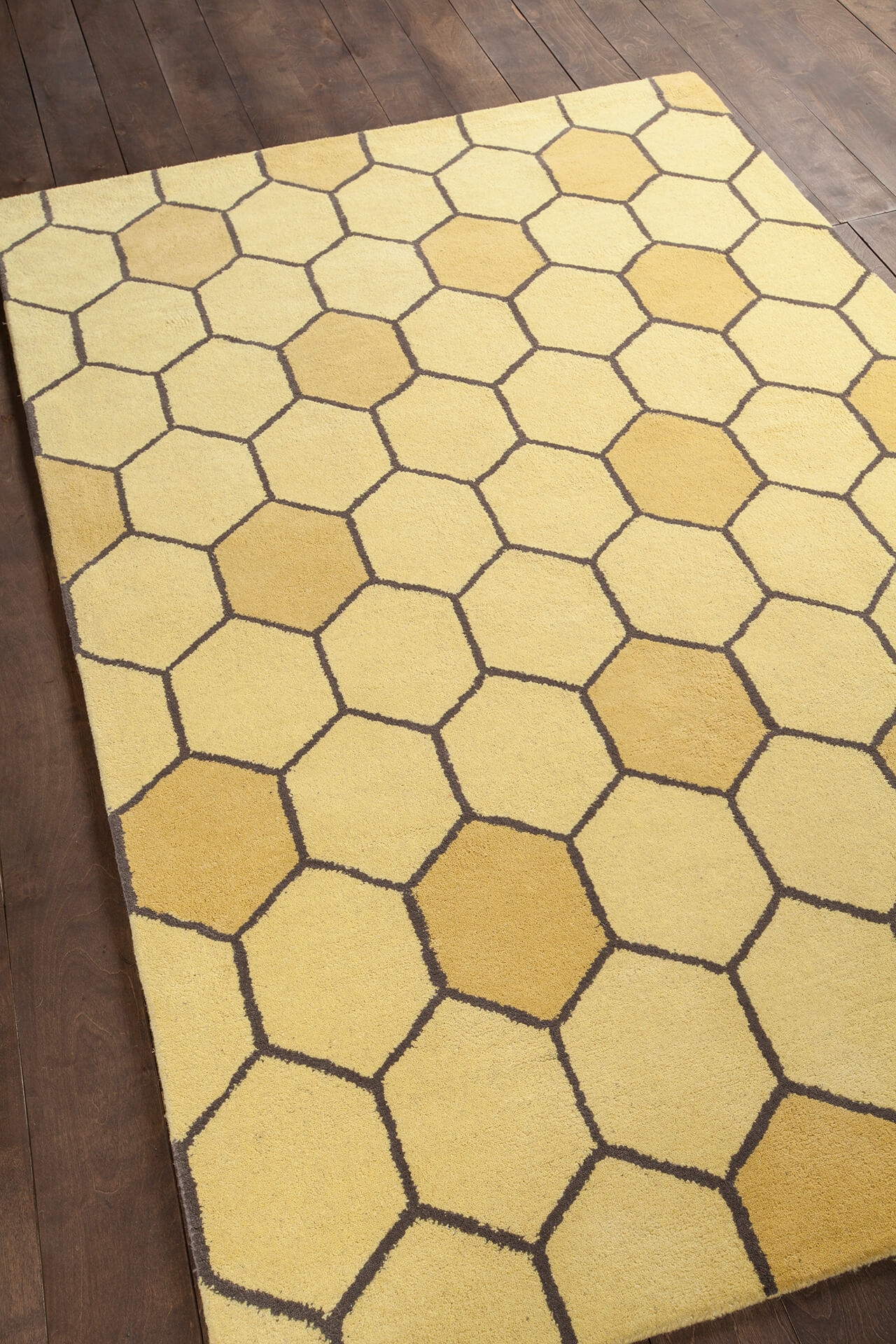 Stella Wool Rectangular Hand-tufted Rug, 5' x 7'6"