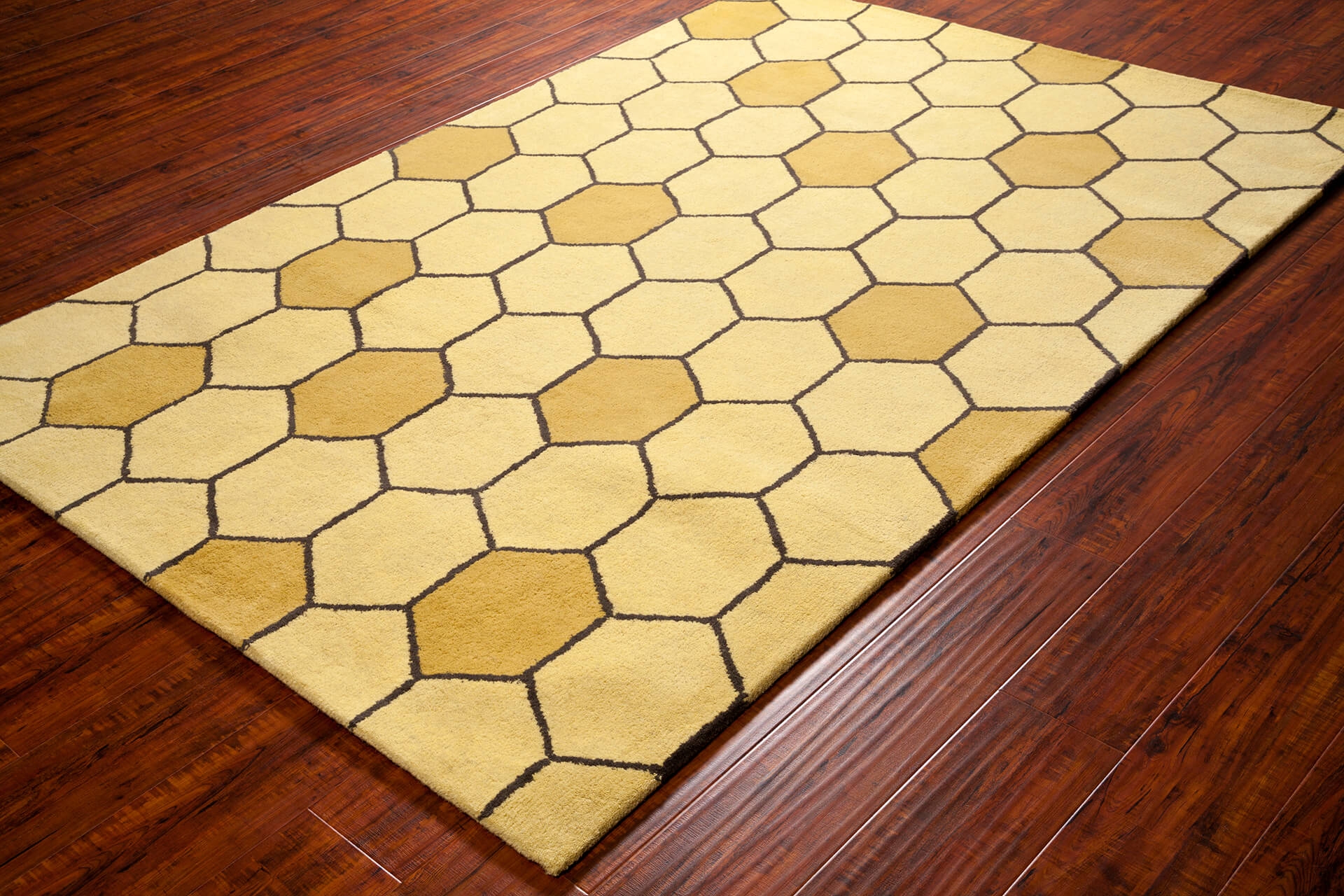 Stella Wool Rectangular Hand-tufted Rug, 5' x 7'6"