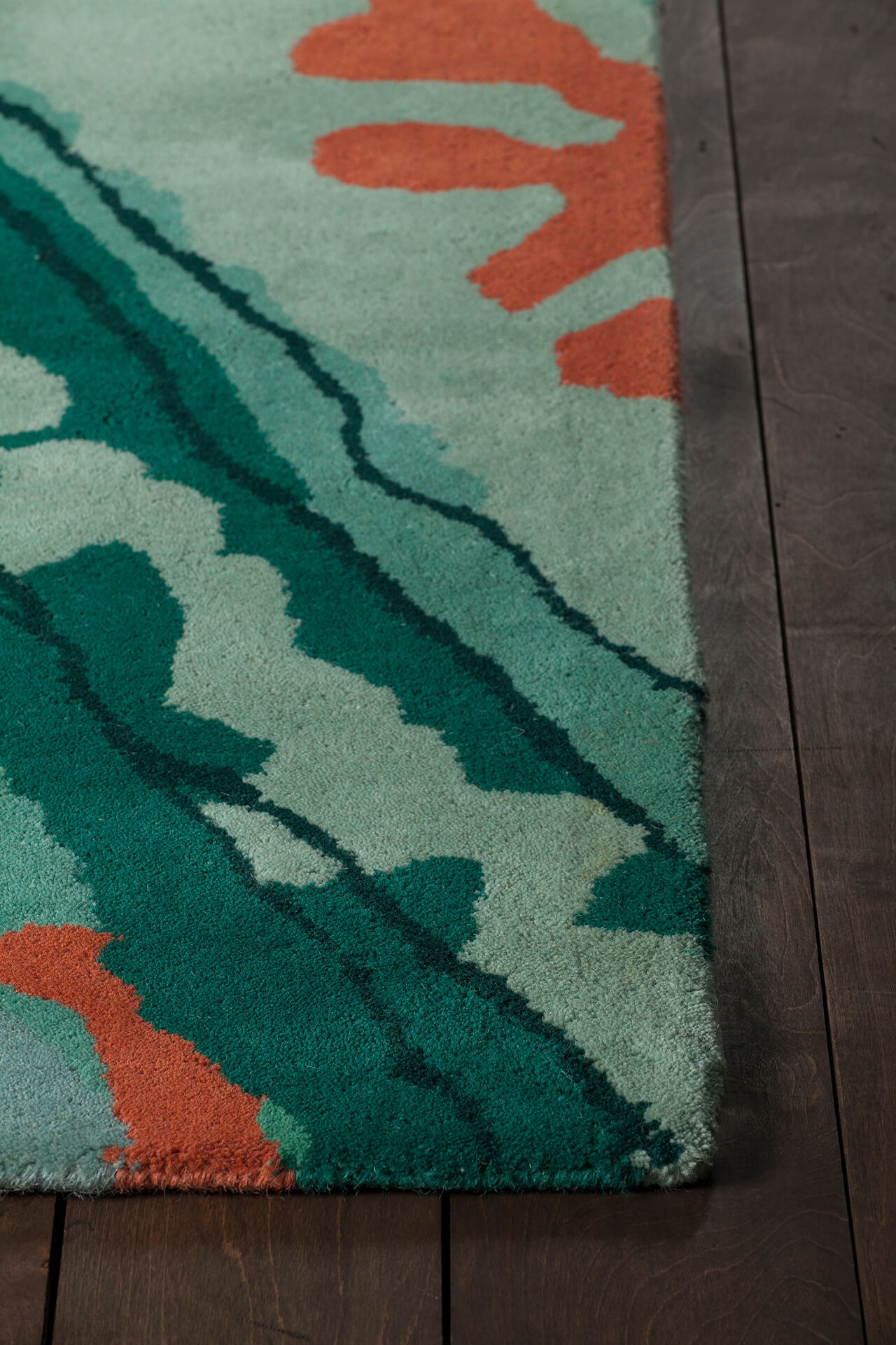 Stella Wool Rectangular Hand-tufted Rug, 5' x 7'6"