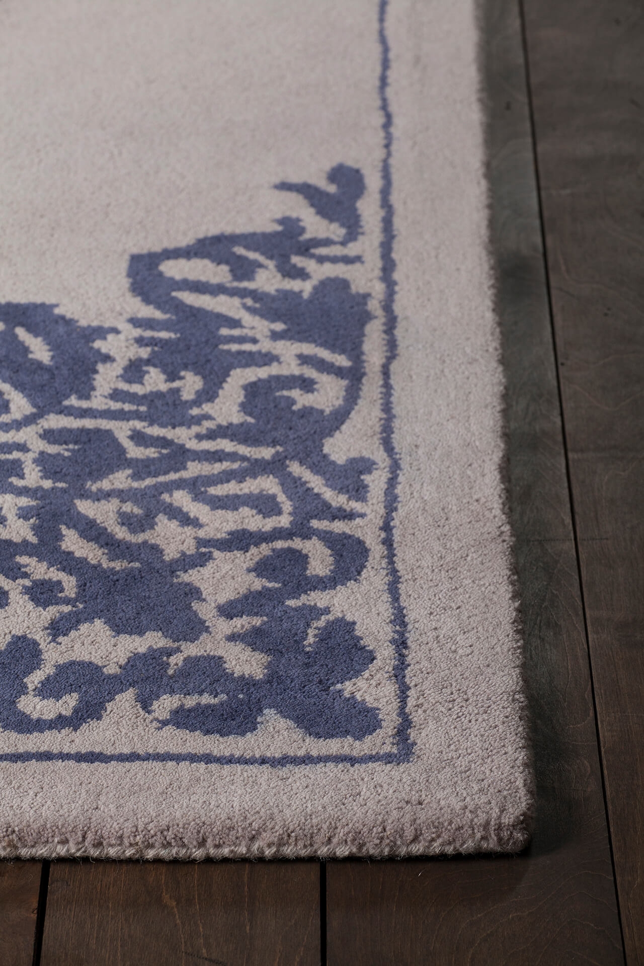 Stella Wool Rectangular Hand-tufted Rug, 5' x 7'6"