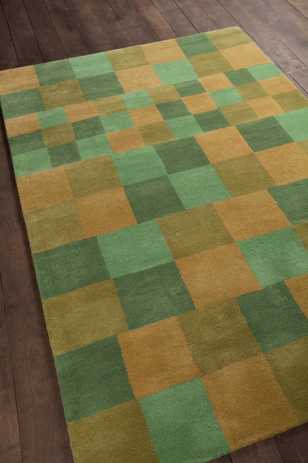 Stella Wool Rectangular Hand-tufted Rug, Compossition 1