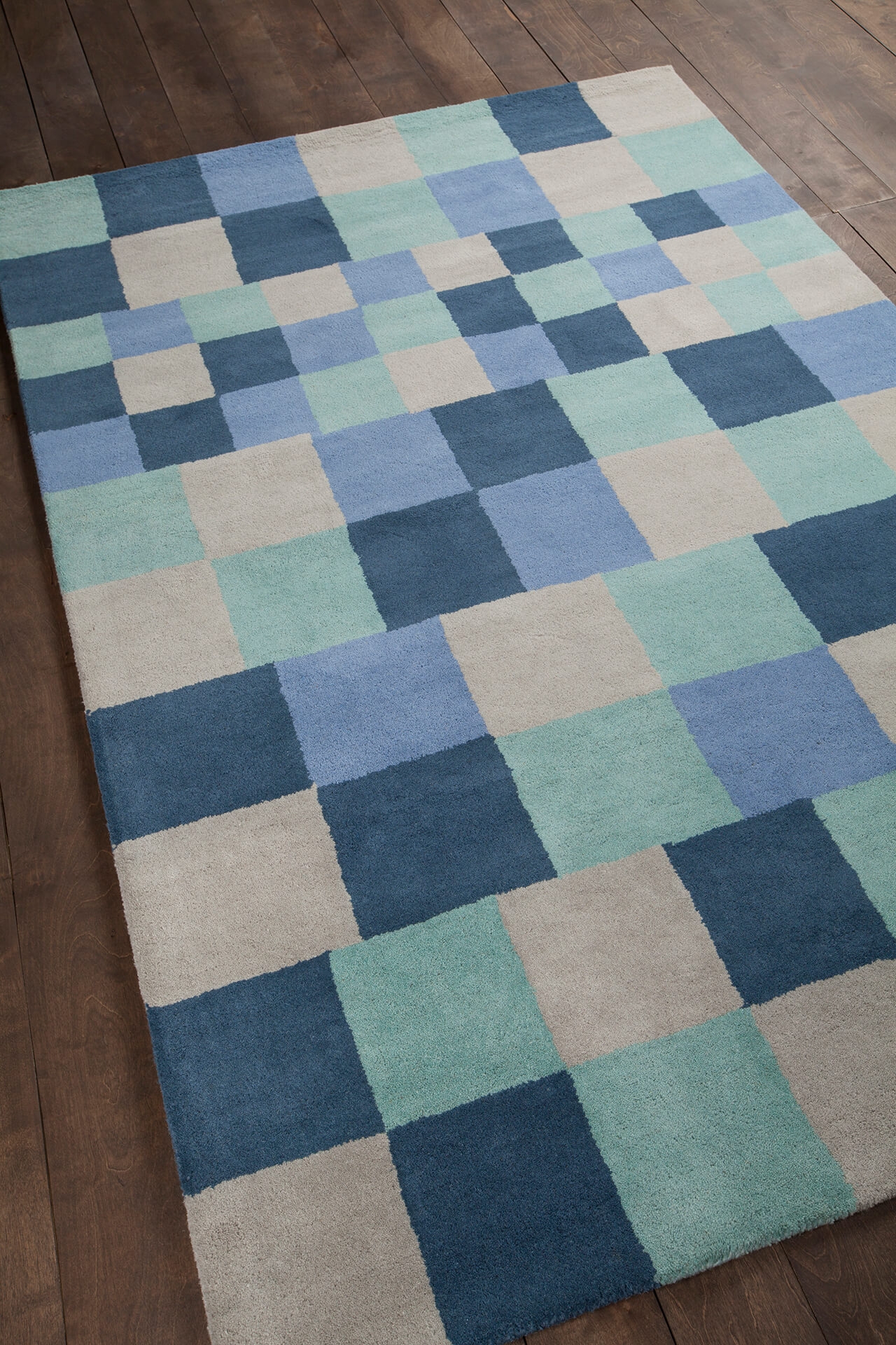 Stella Wool Rectangular Hand-tufted Rug, Compossition 1