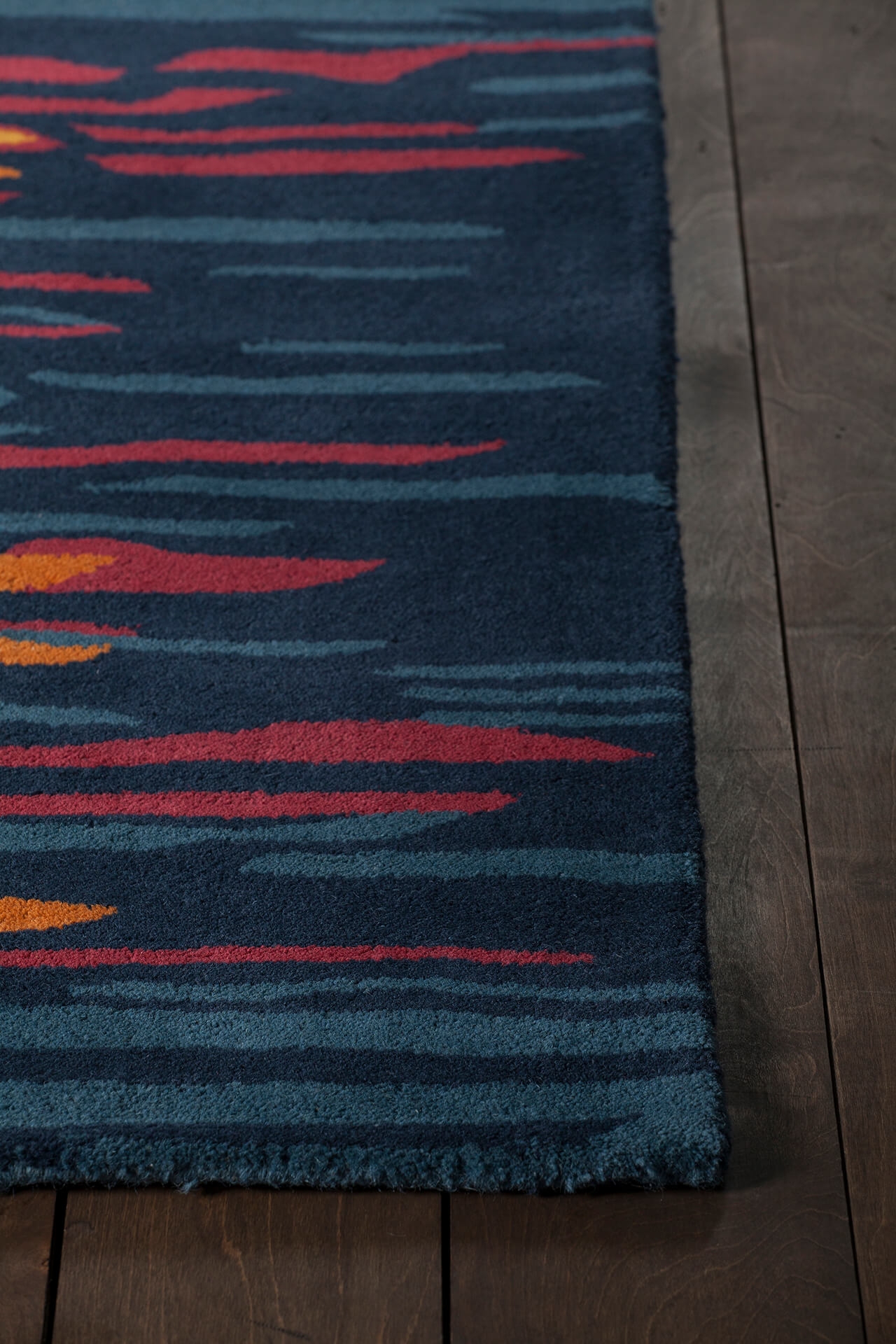 Stella Wool Rectangular Hand-tufted Rug, 5' x 7'6"