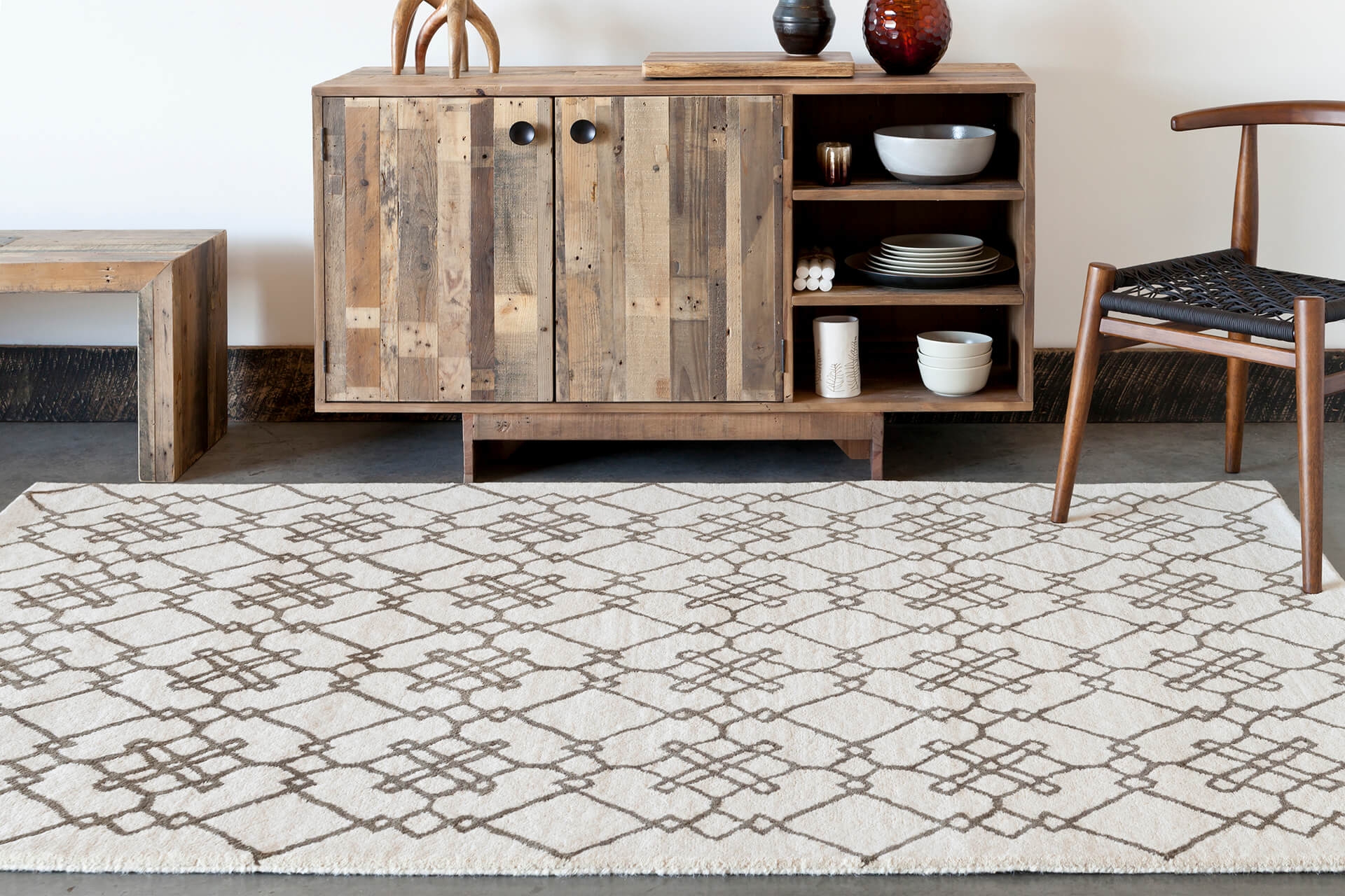 Stella Wool Rectangular Hand-tufted Rug