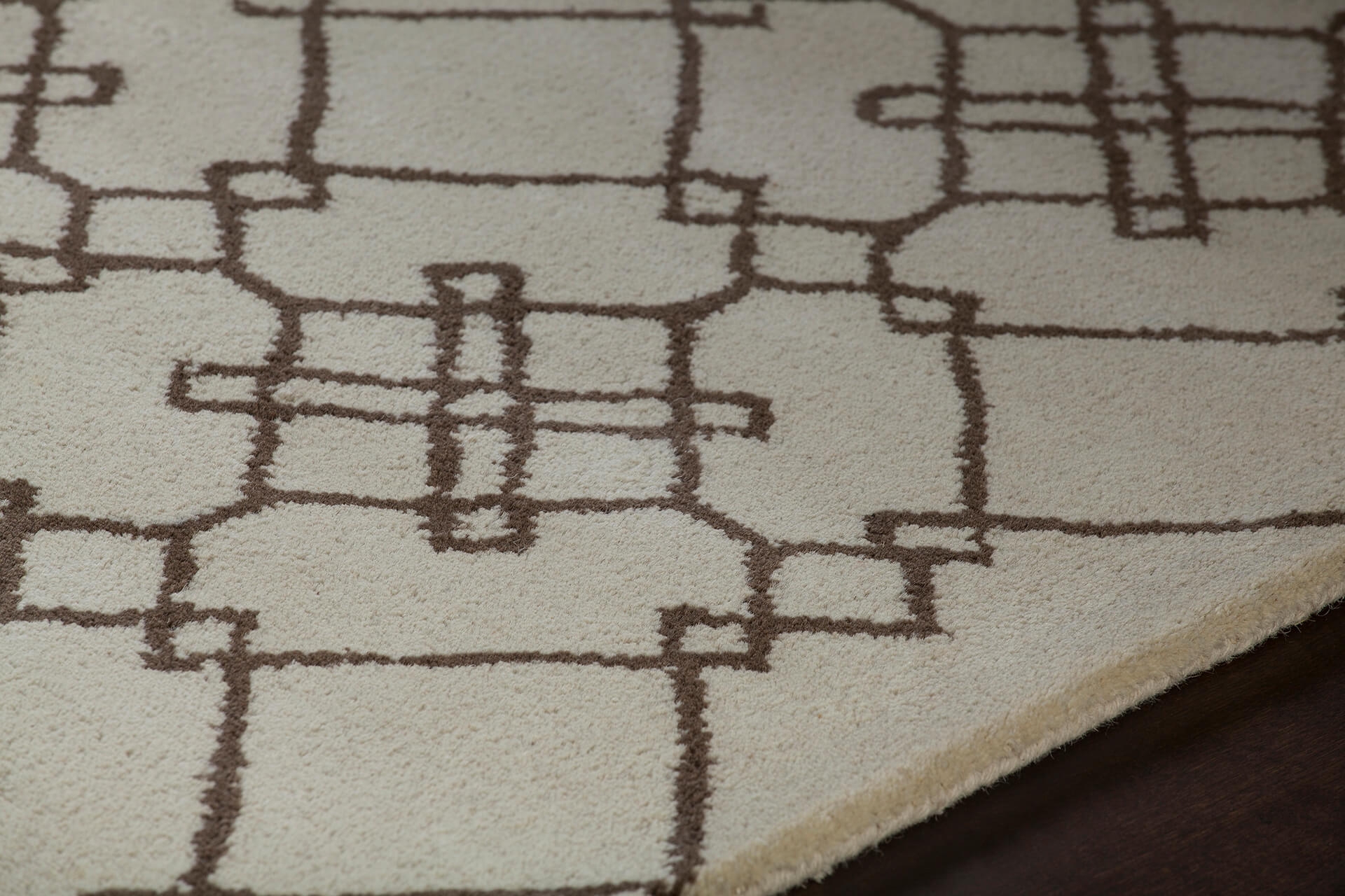 Stella Wool Rectangular Hand-tufted Rug, 8' x 10'