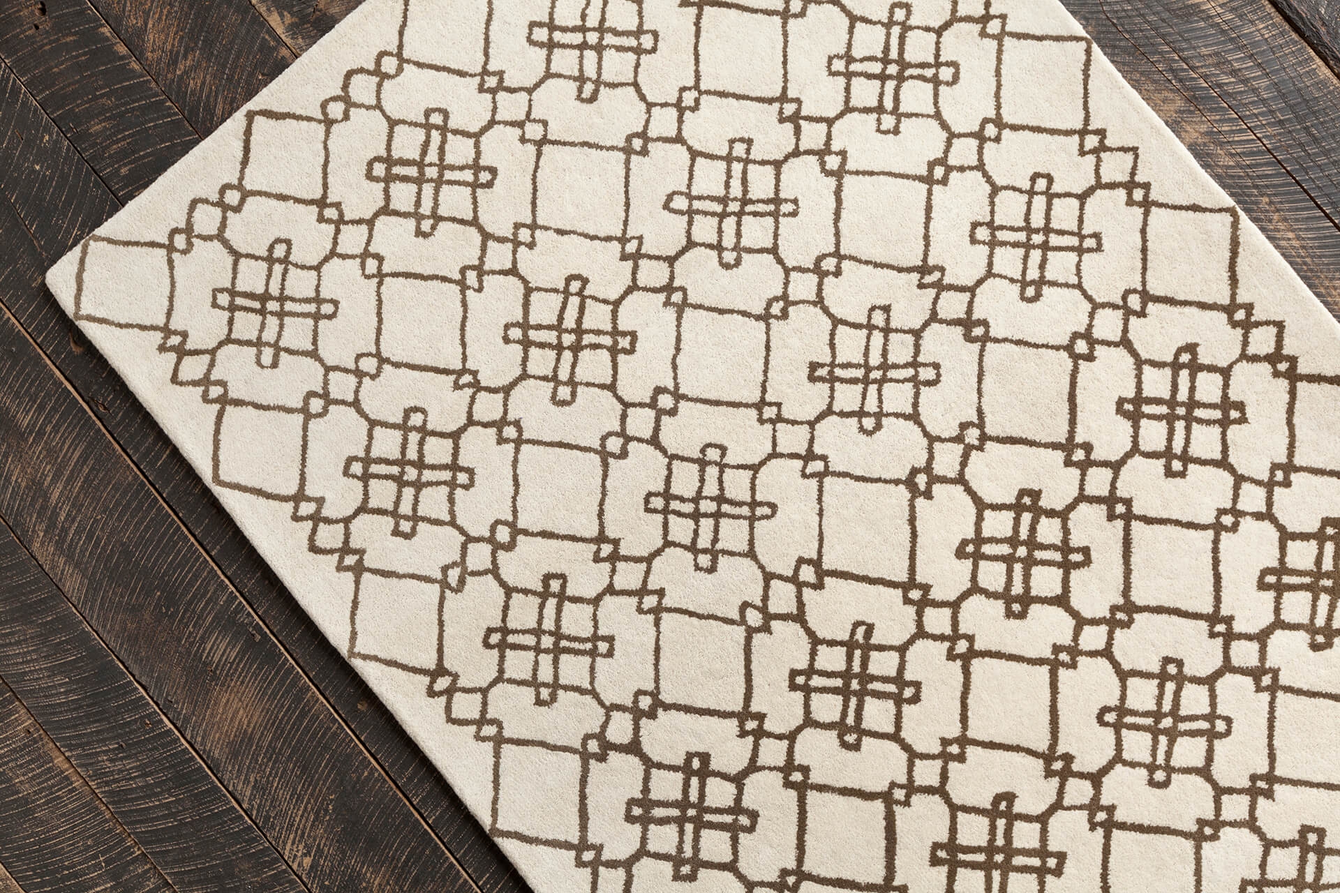 Stella Wool Rectangular Hand-tufted Rug, 5' x 7'6"