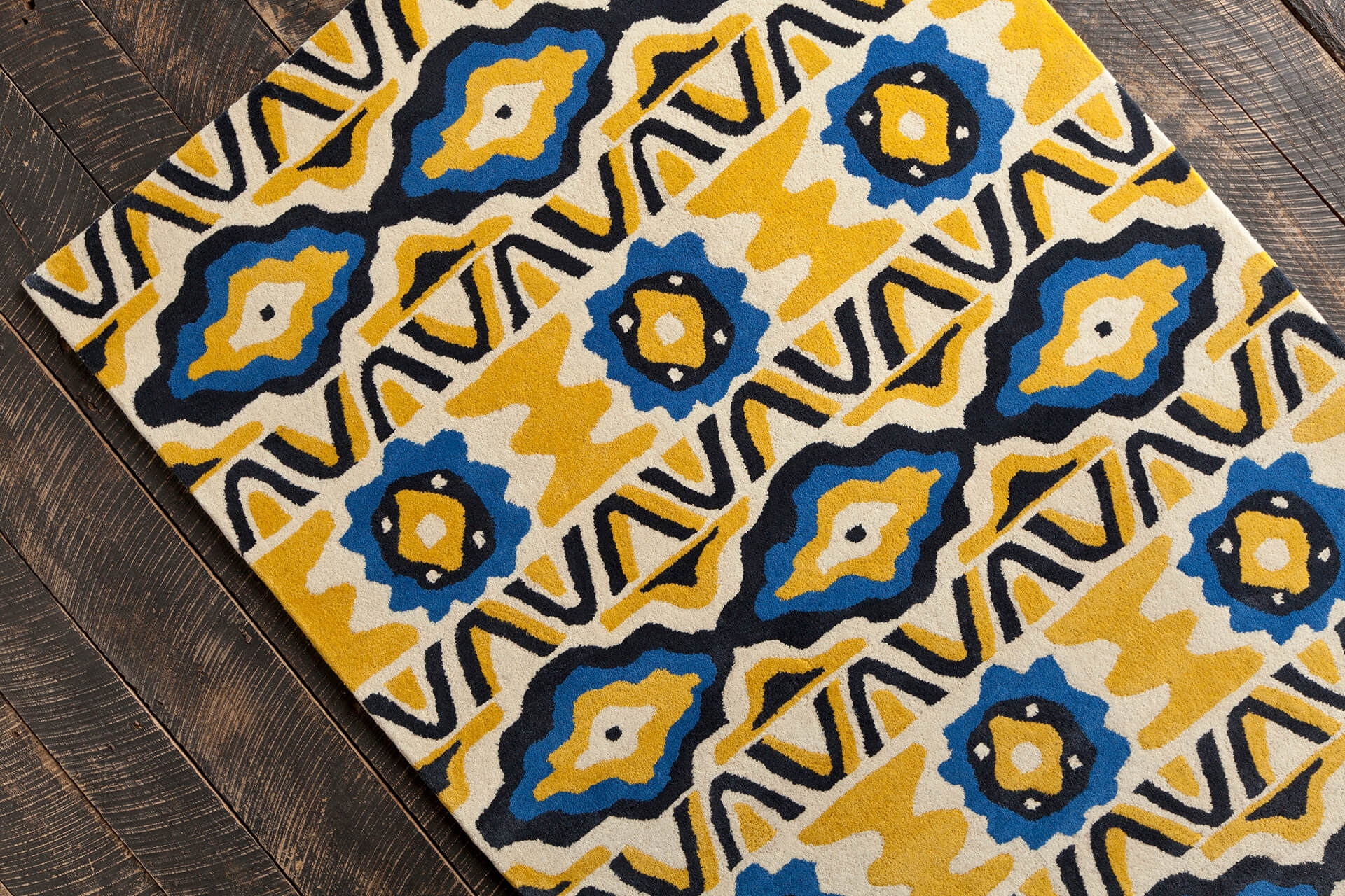 Stella Wool Rectangular Hand-tufted Rug, 8' x 10'