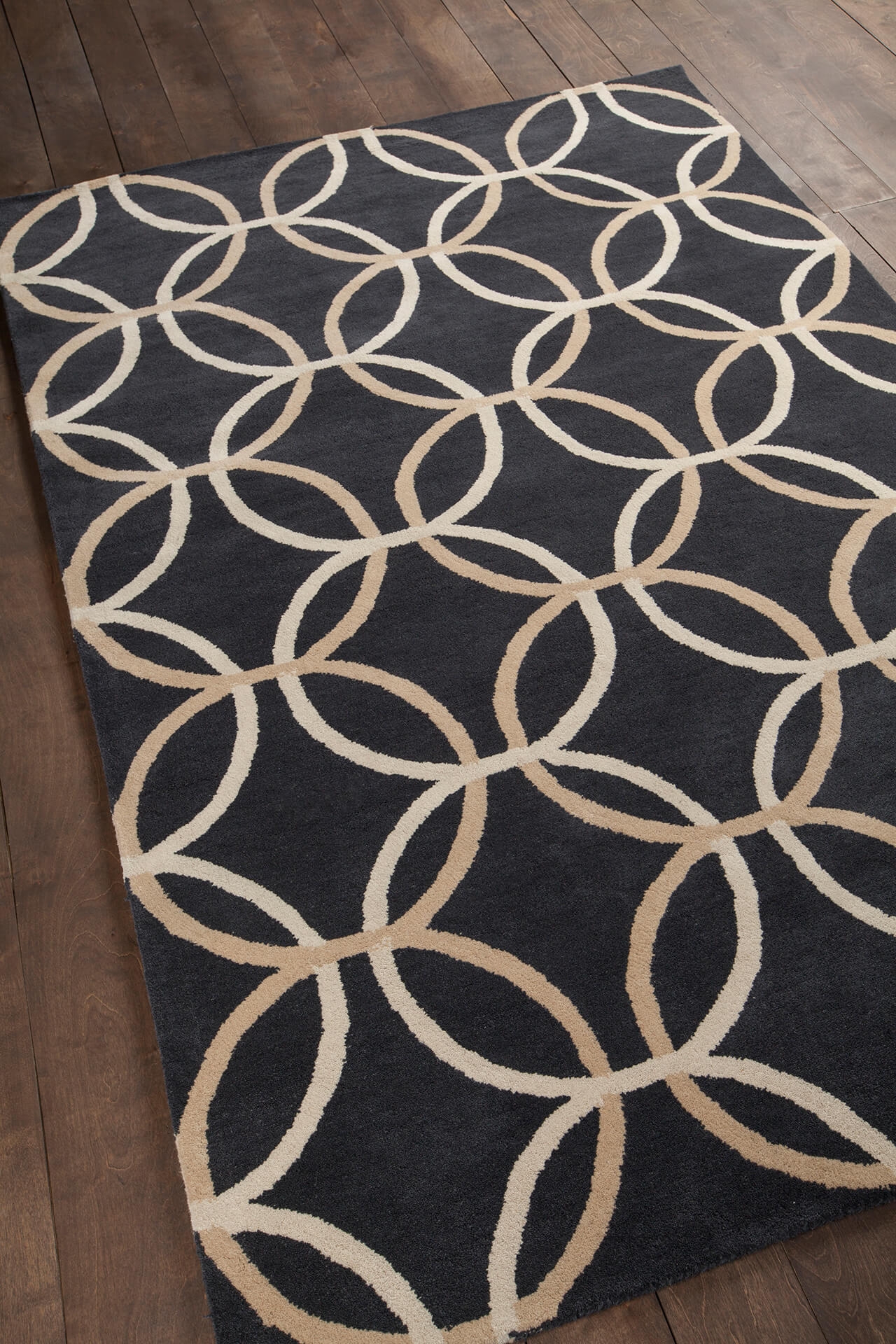 Stella Wool Rectangular Hand-tufted Rug, 5' x 7'6"