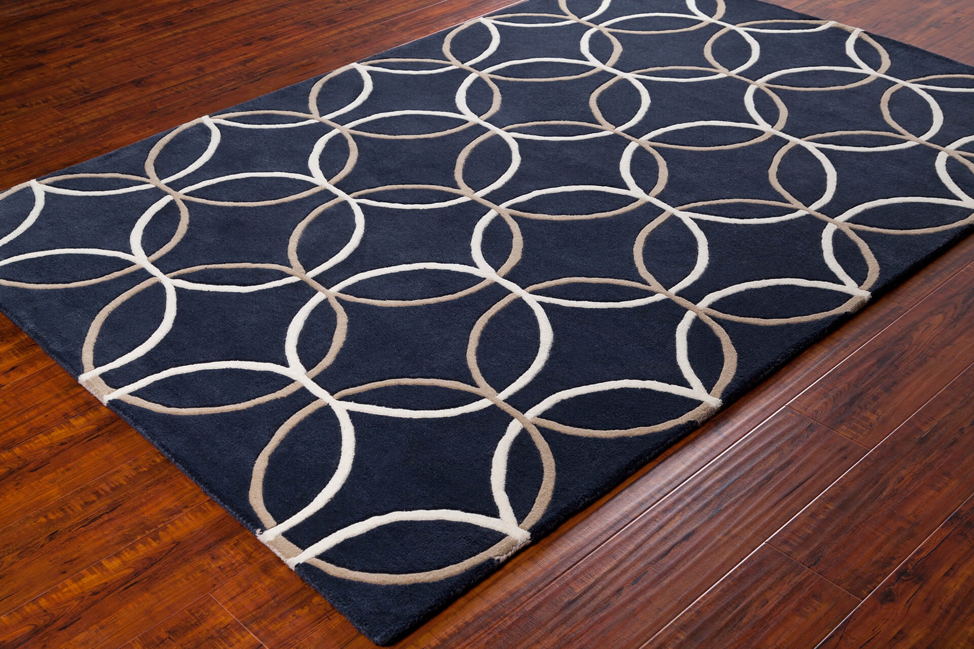 Stella Wool Rectangular Hand-tufted Rug, 5' x 7'6"