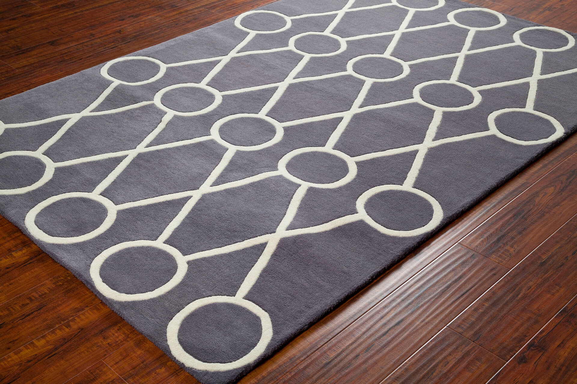 Stella Wool Rectangular Hand-tufted Rug, 5' x 7'6"
