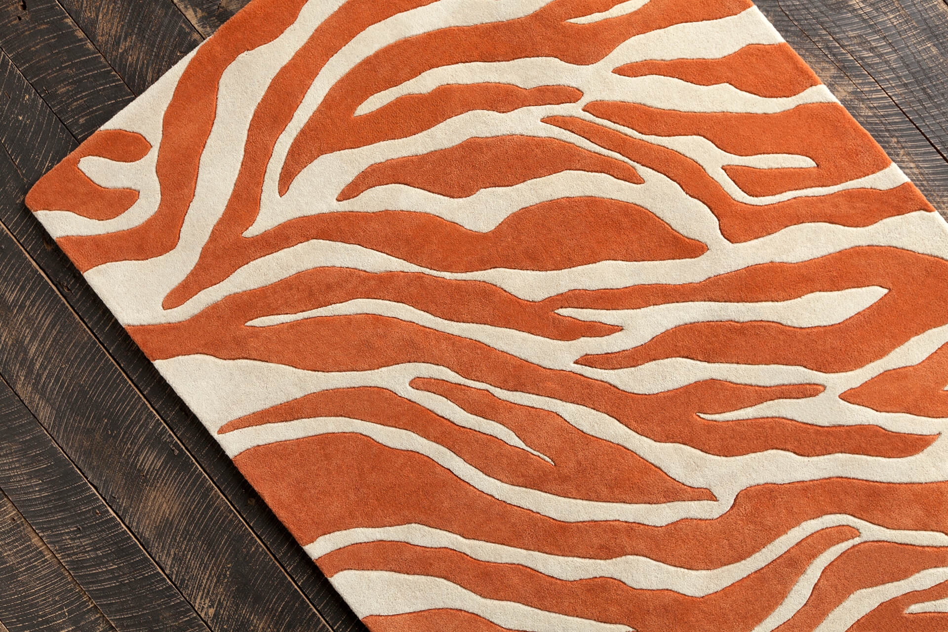 Stella Wool Rectangular Hand-tufted Rug, 5' x 7'6"