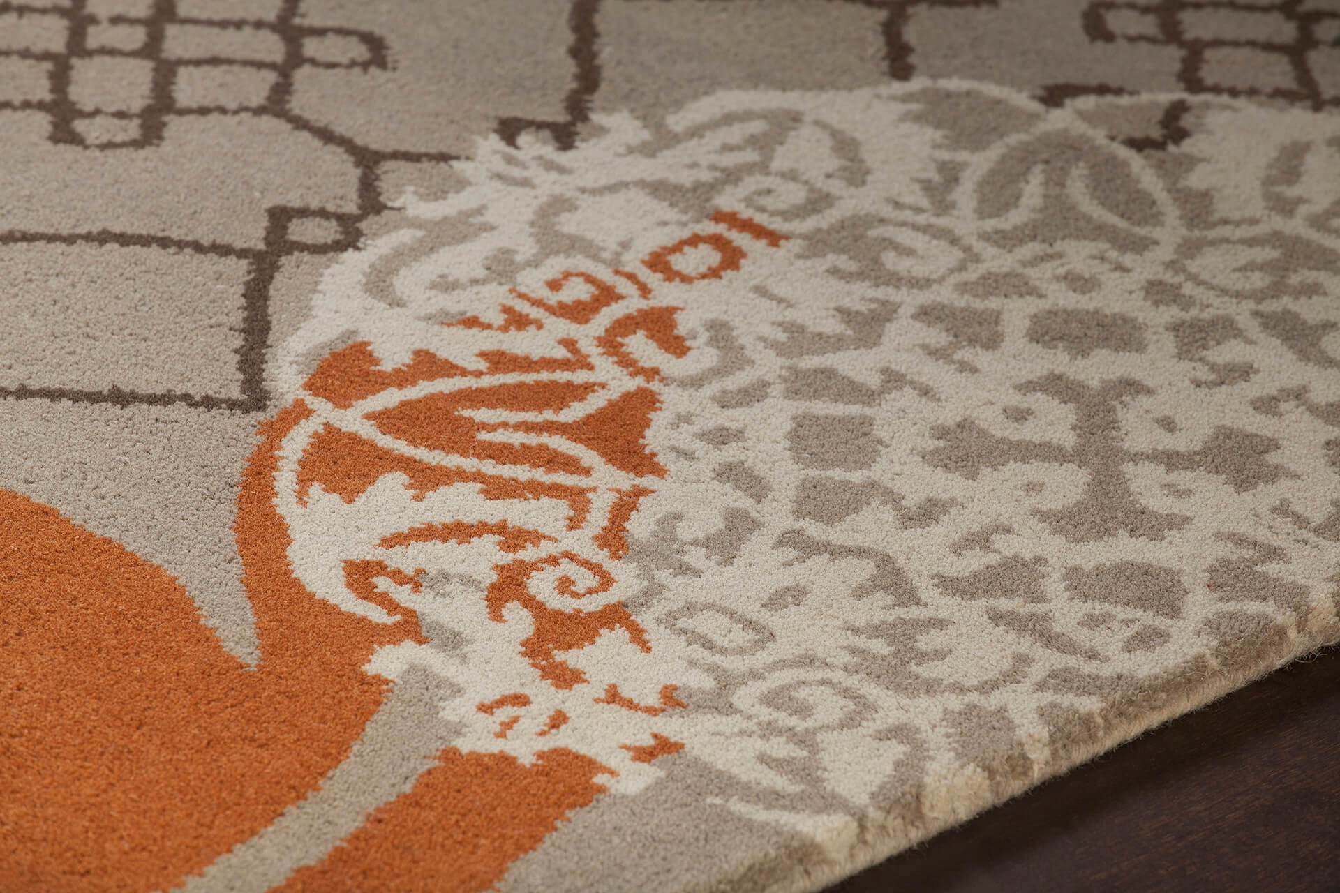 Stella Wool Rectangular Hand-tufted Rug, 8' x 10'