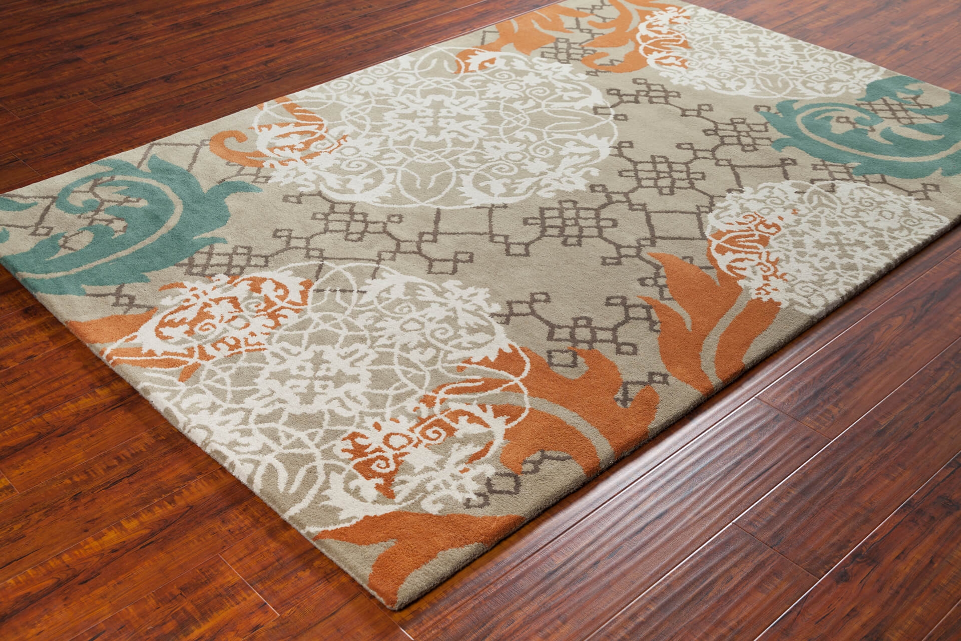 Stella Wool Rectangular Hand-tufted Rug, 5' x 7'6"