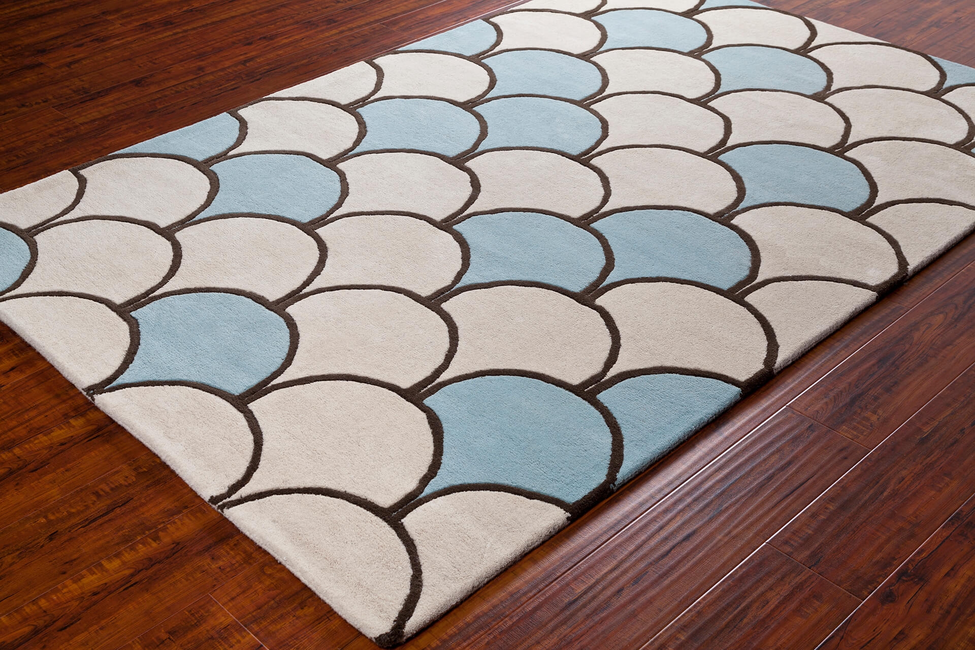 Stella Wool Rectangular Hand-tufted Rug, 5' x 7'6"