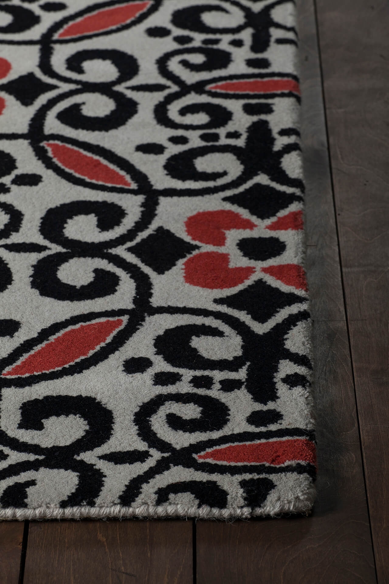 Stella Wool Rectangular Hand-tufted Rug, 5' x 7'6"