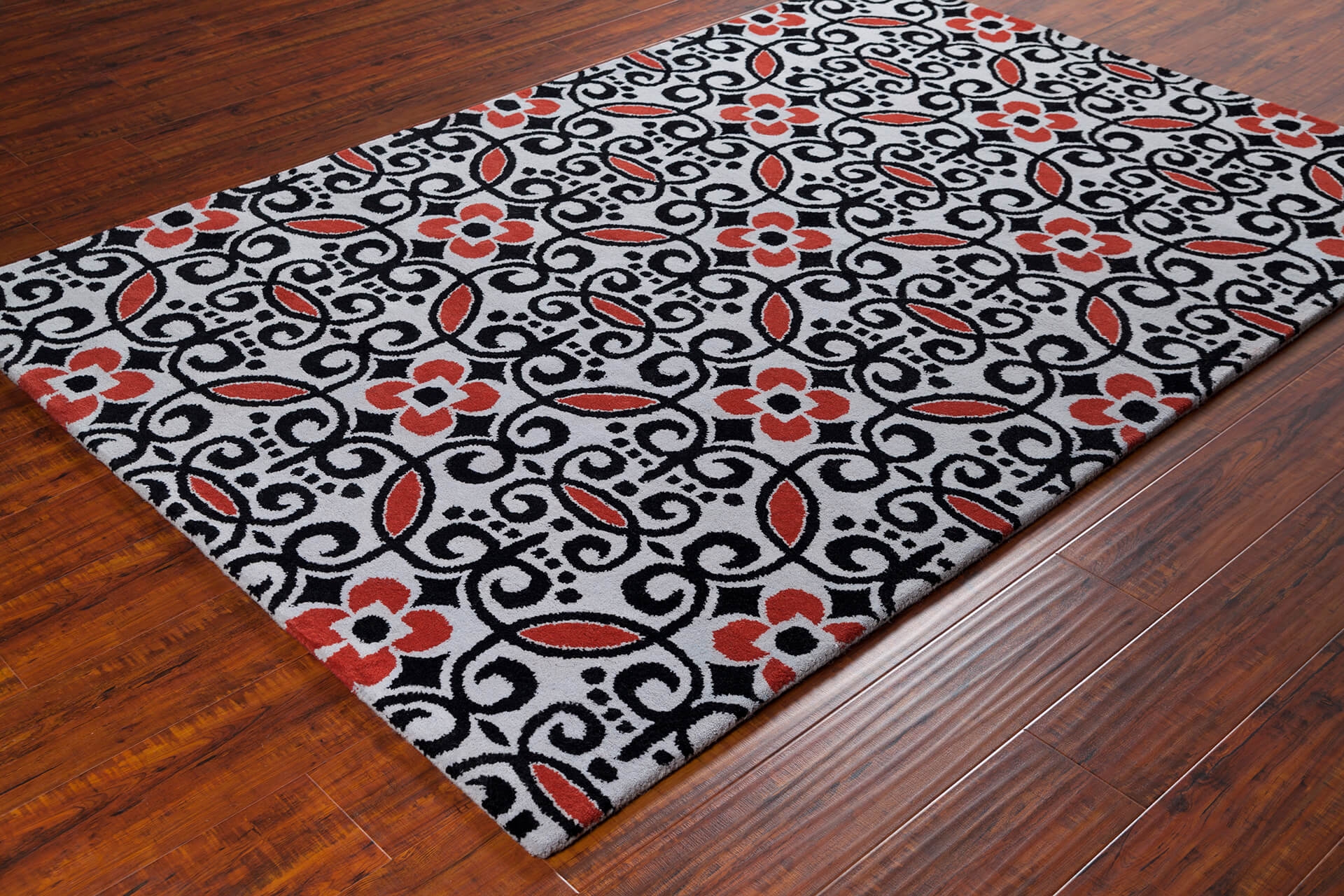 Stella Wool Rectangular Hand-tufted Rug, Composition 2
